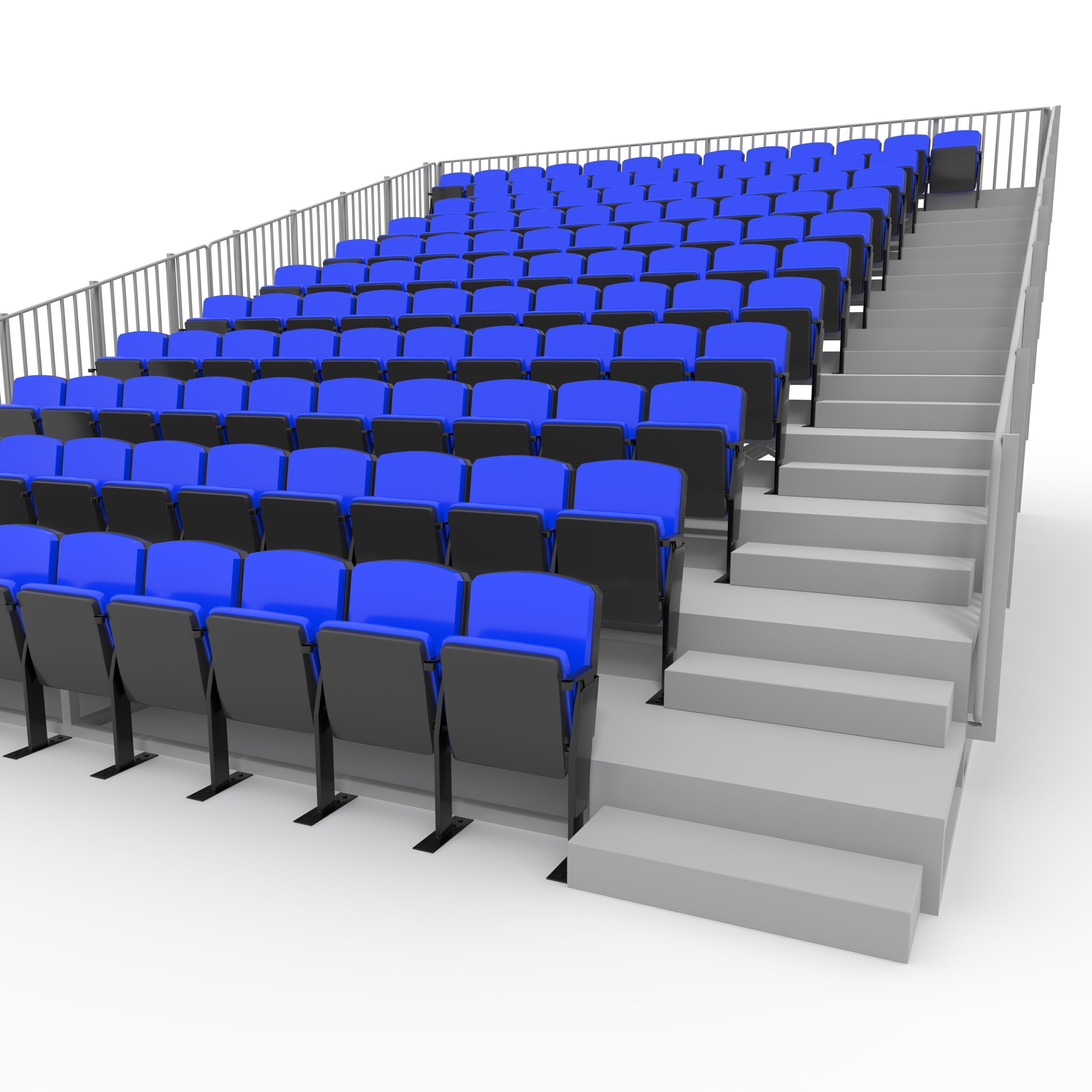 Bleachers 20 3D model_22