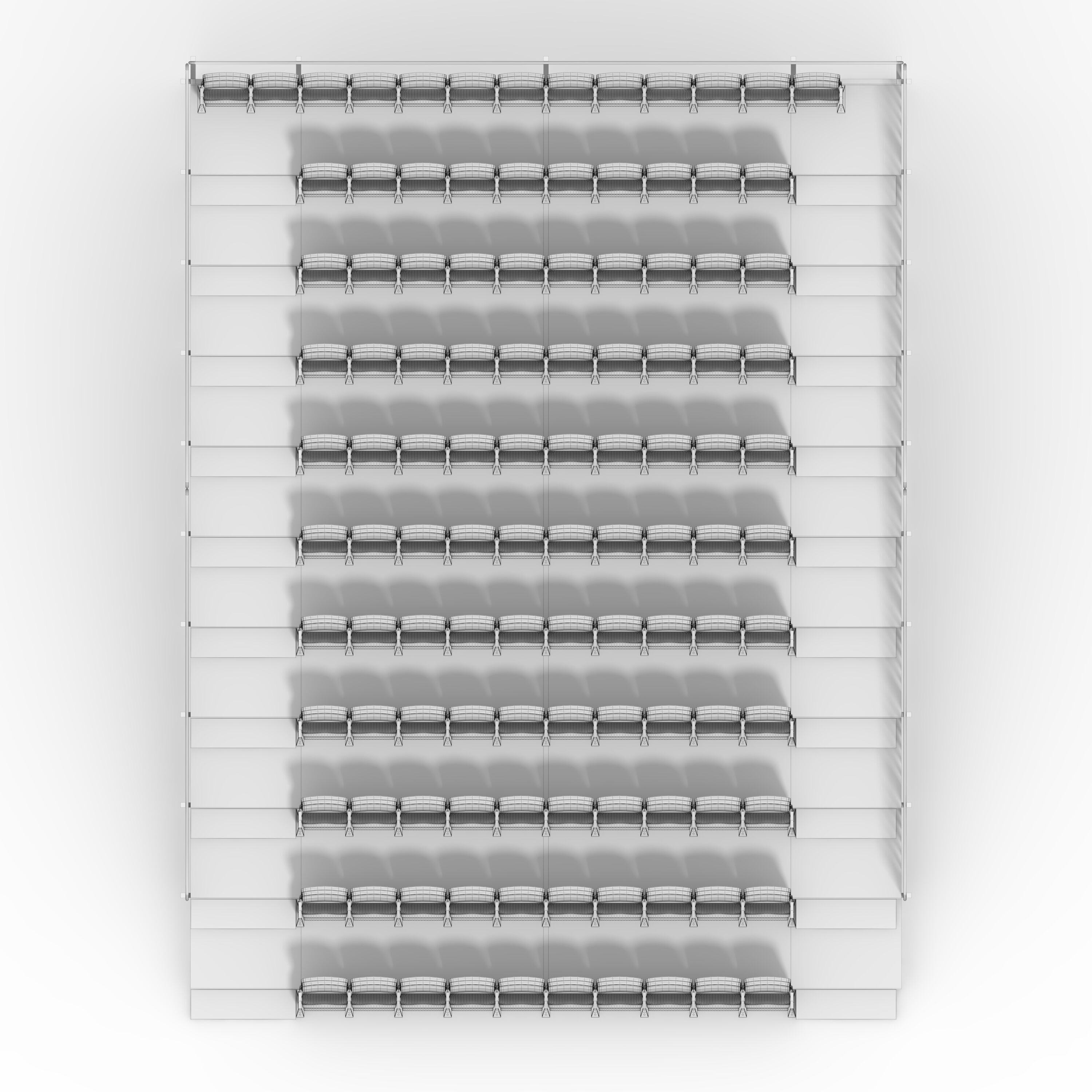 Bleachers 20 3D model_25