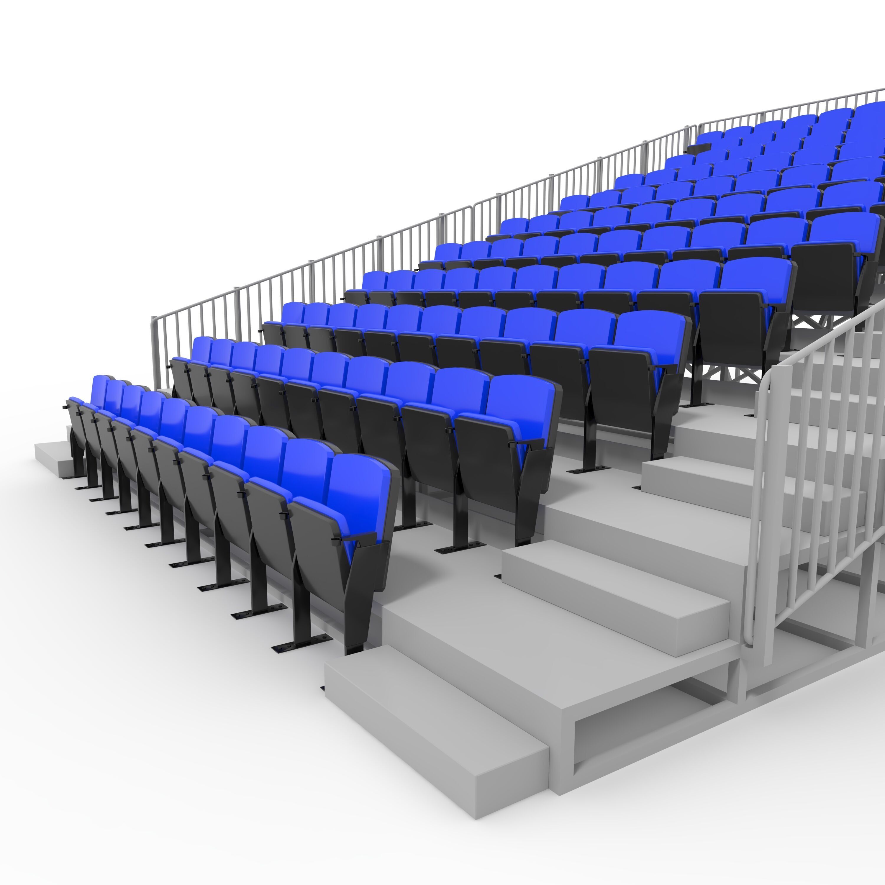 Bleachers 20 3D model_20