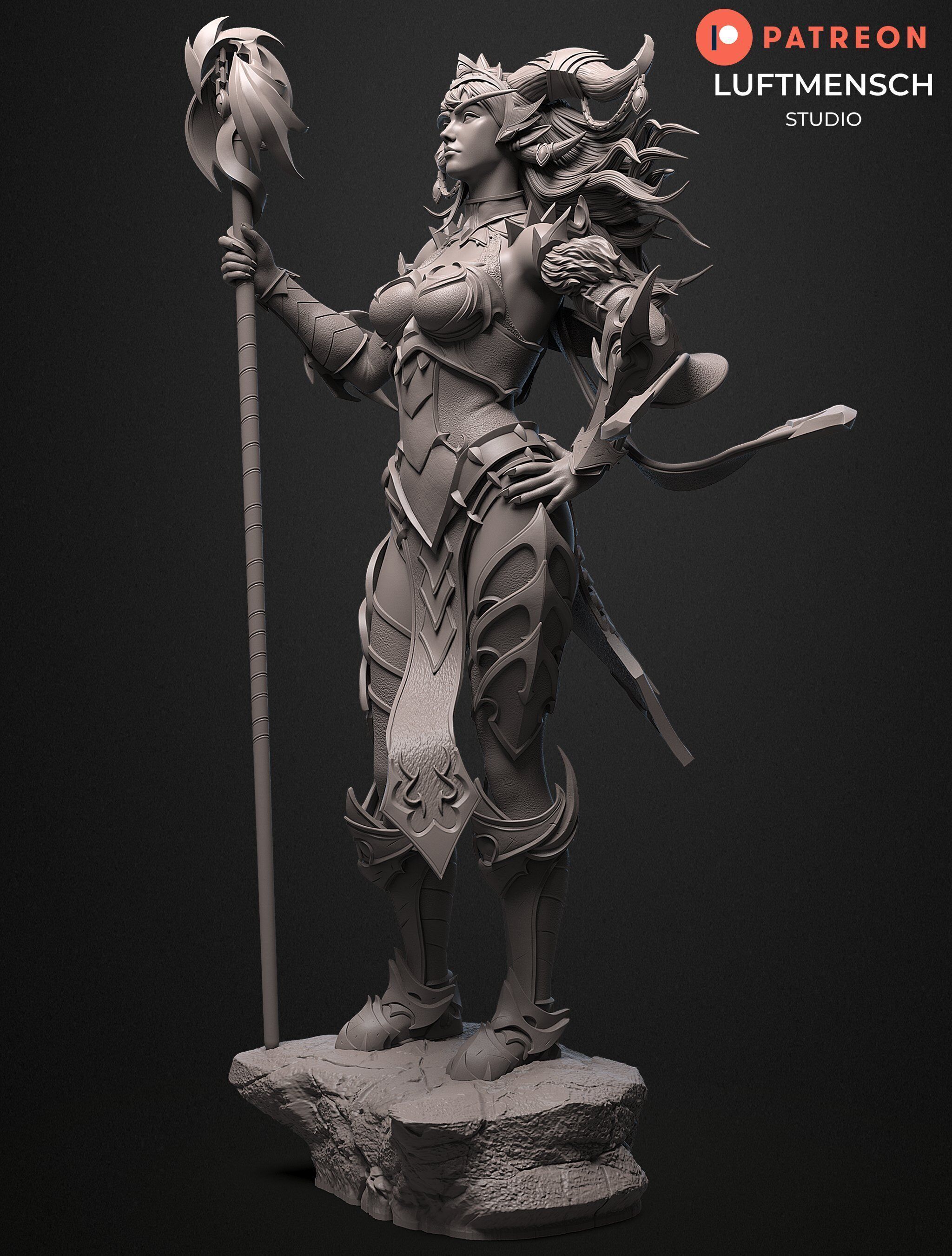 Alexstrasza STL 3D print model_7