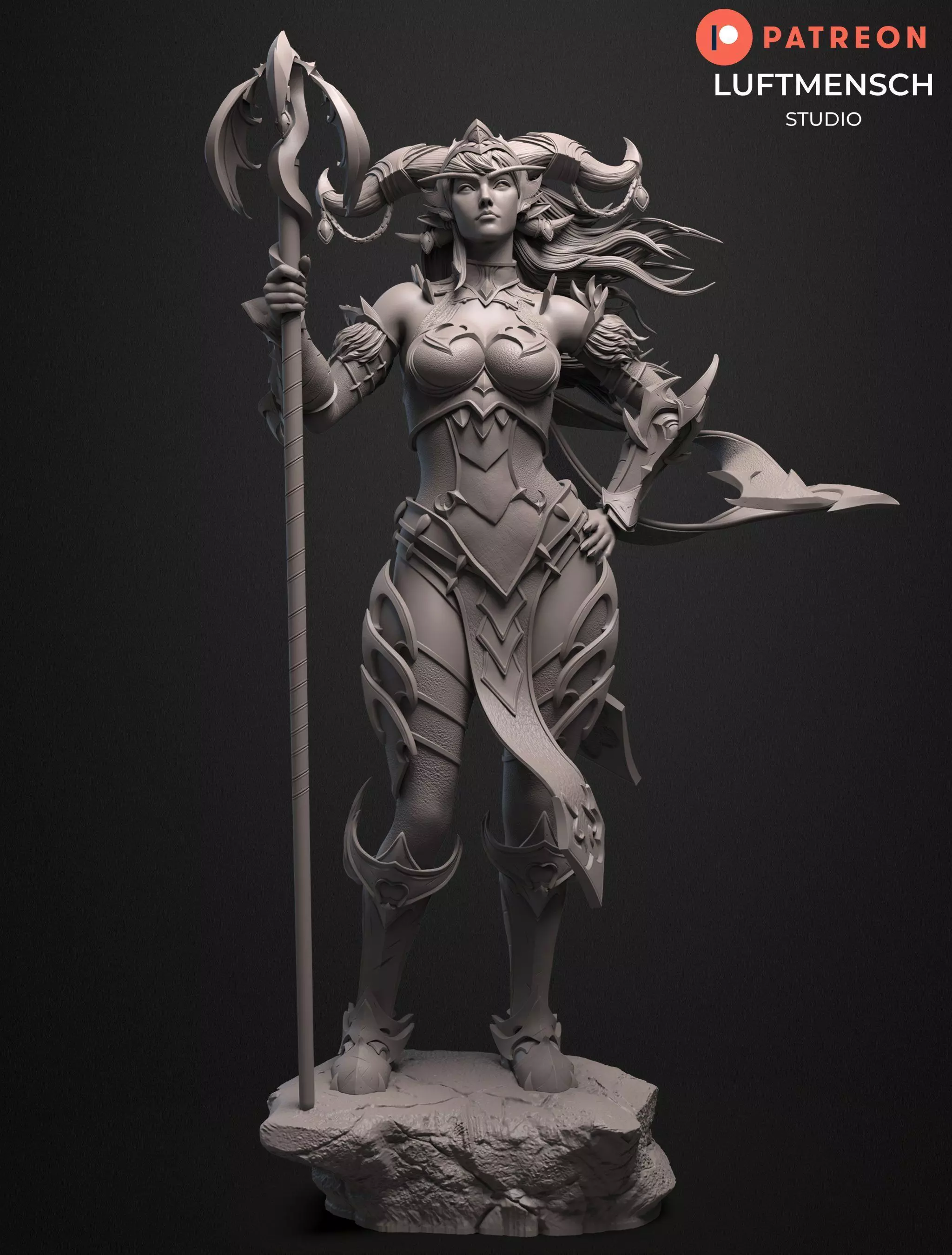 Alexstrasza STL 3D print model_0