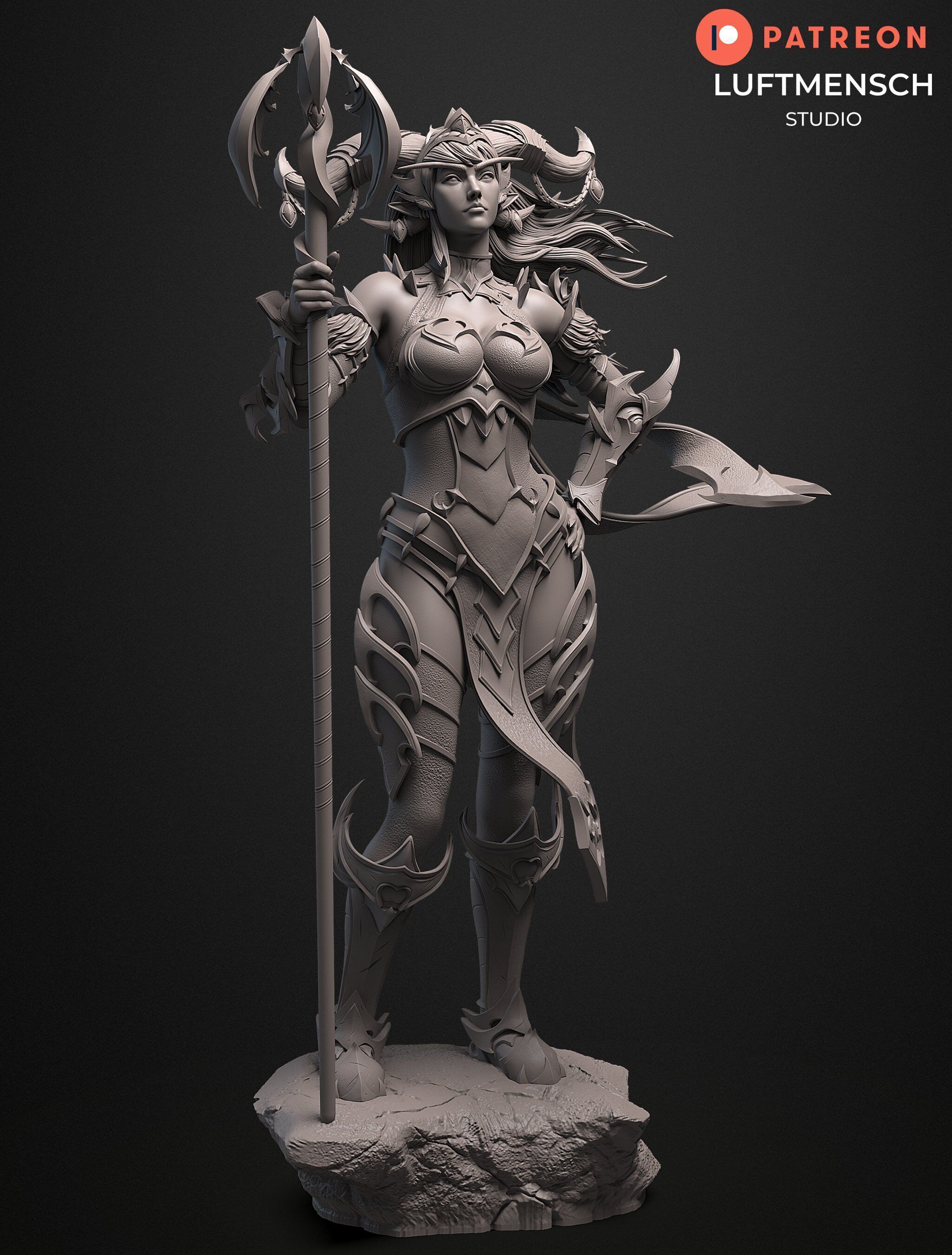 Alexstrasza STL 3D print model_1