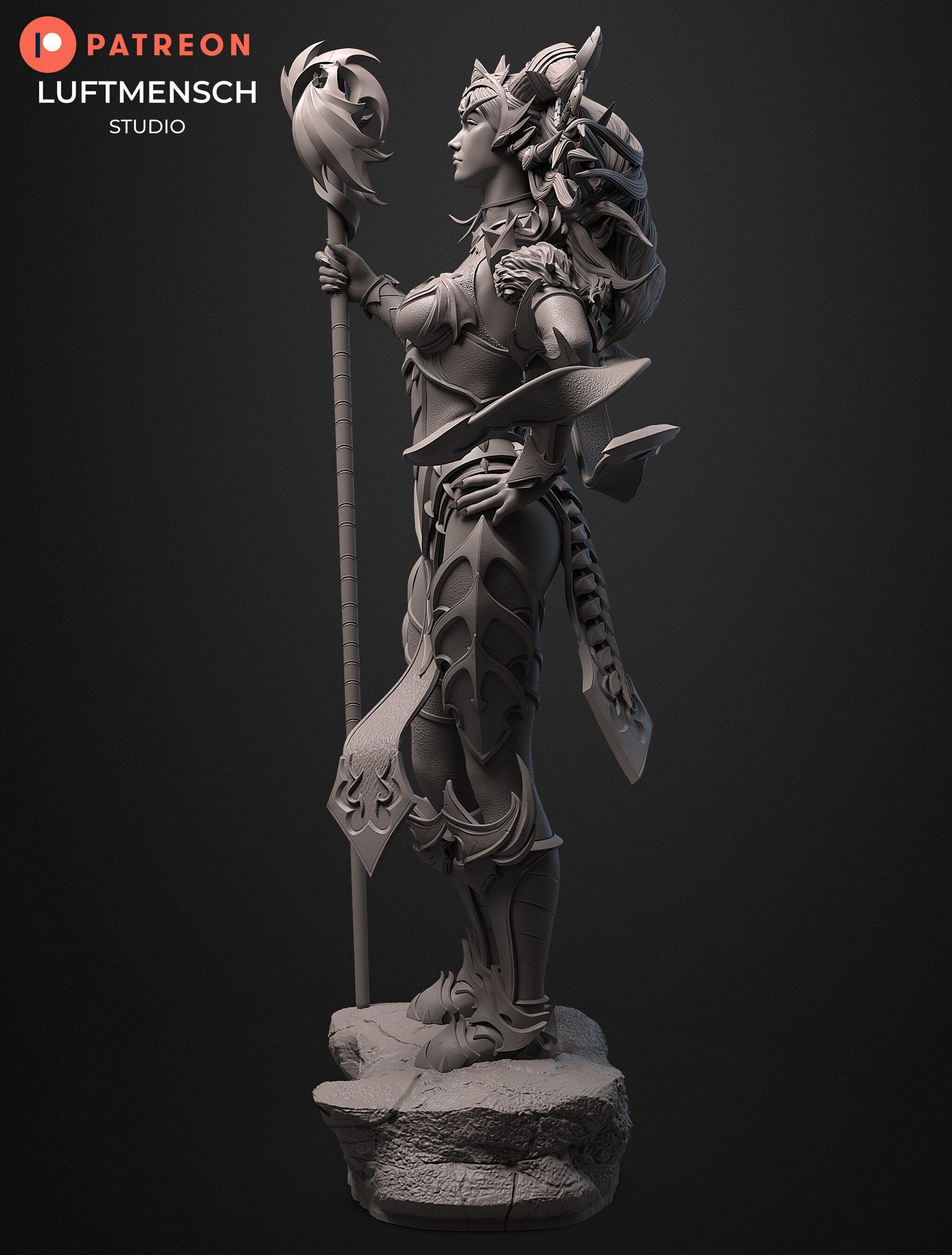 Alexstrasza STL 3D print model_5