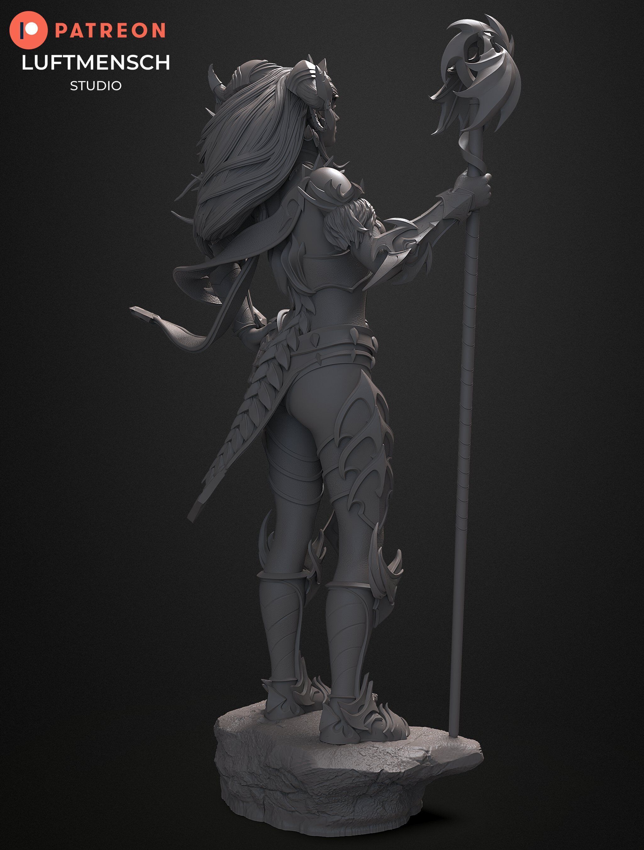 Alexstrasza STL 3D print model_3