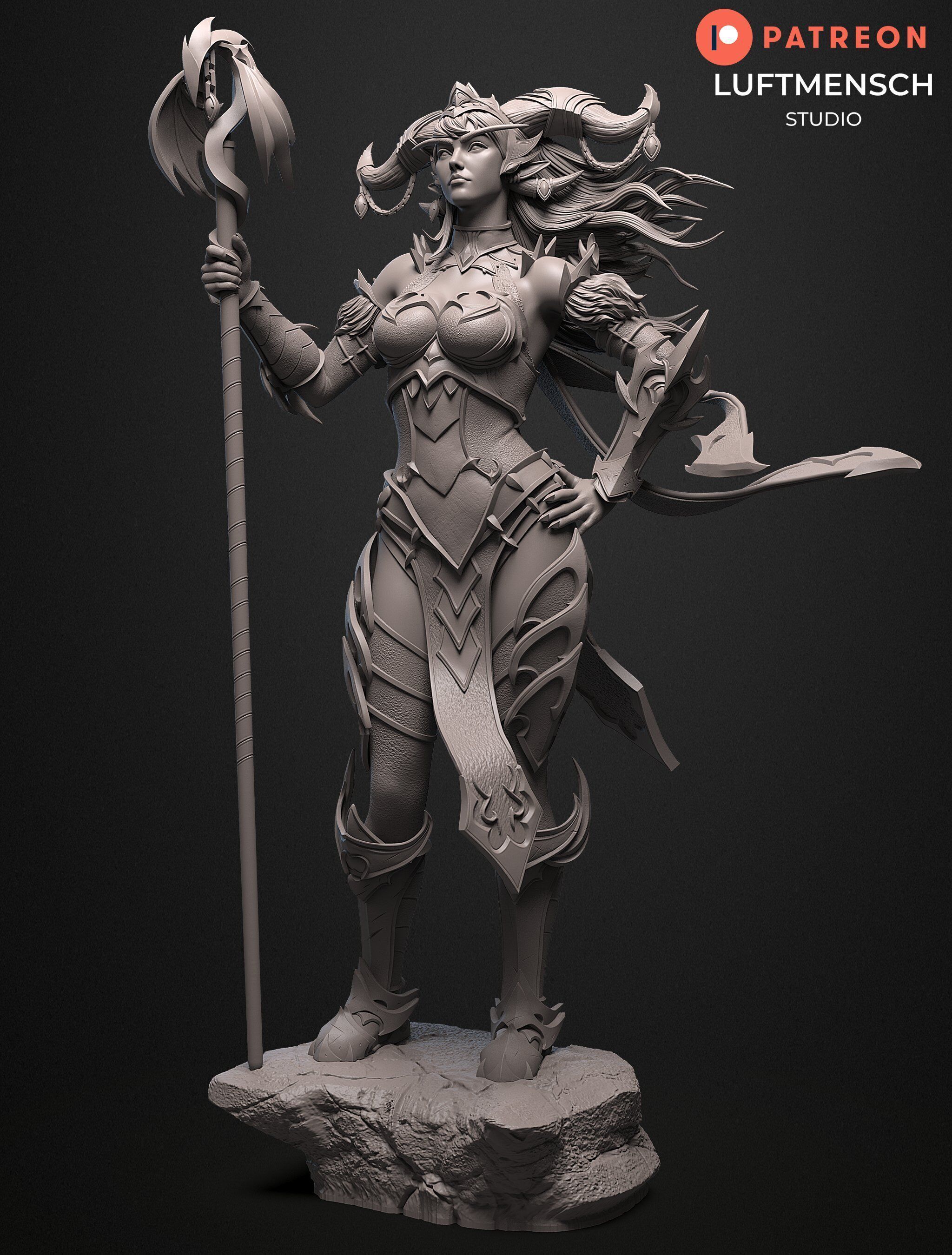 Alexstrasza STL 3D print model_6