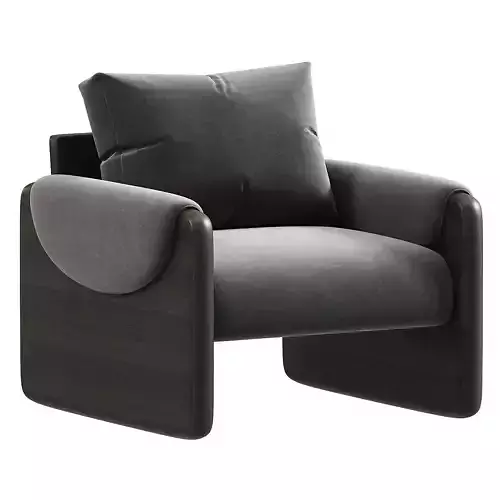 Pierre Cream Fabric Club Chair