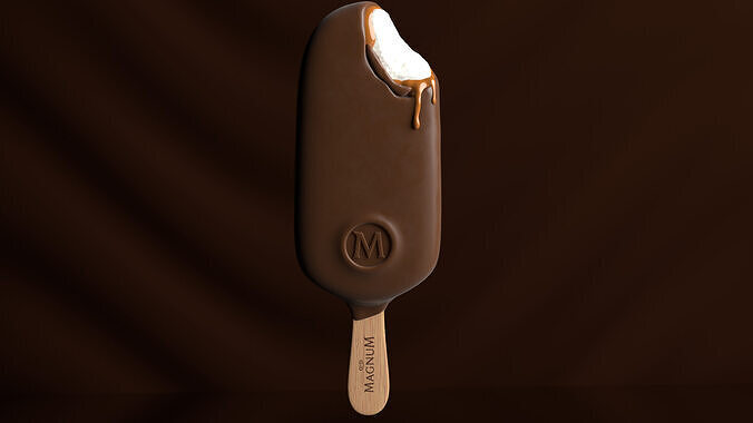 Magnum Ice Cream Bar Collection 3D model 2
