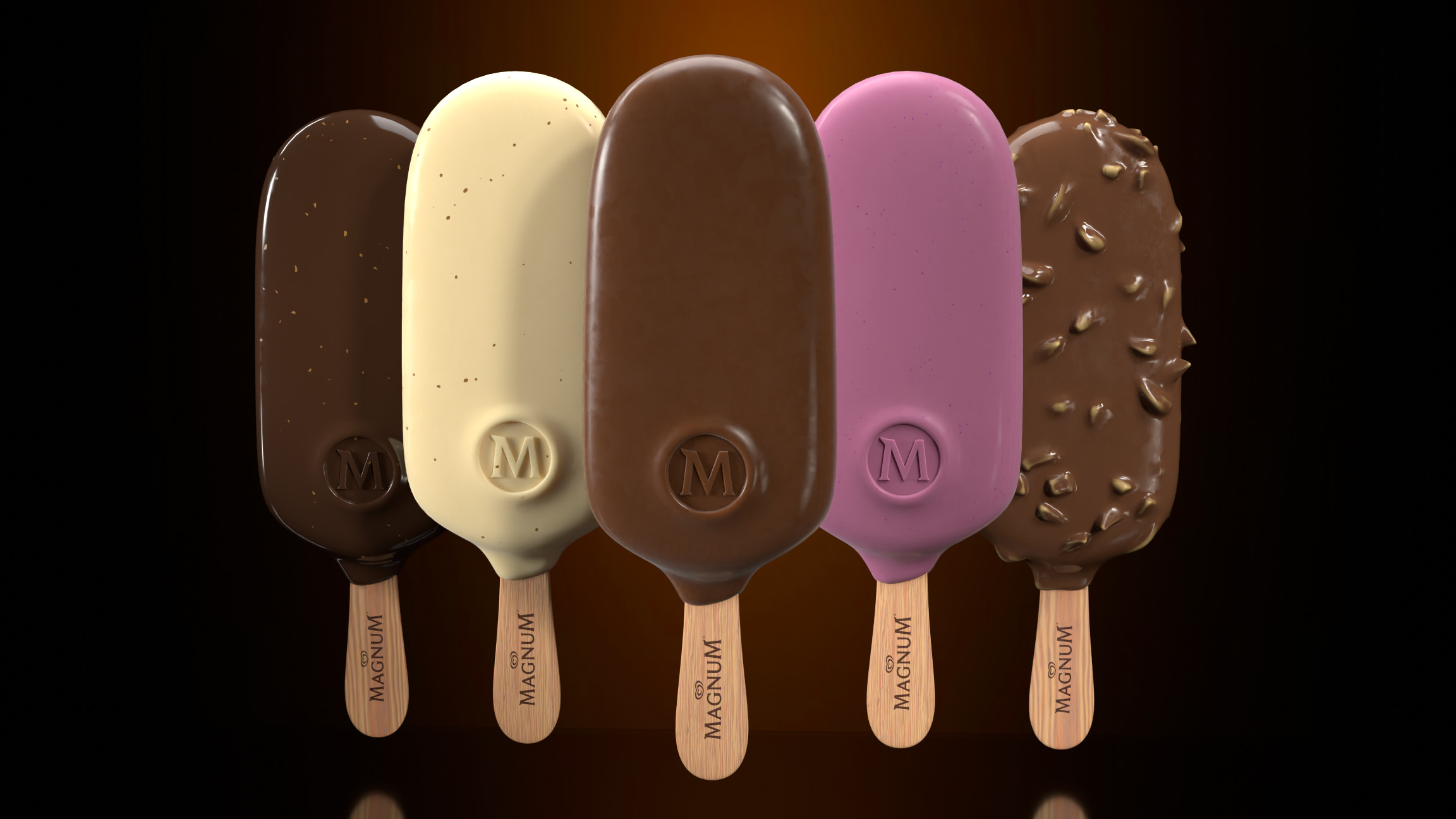 Magnum Ice Cream Bar Collection 3D model_7