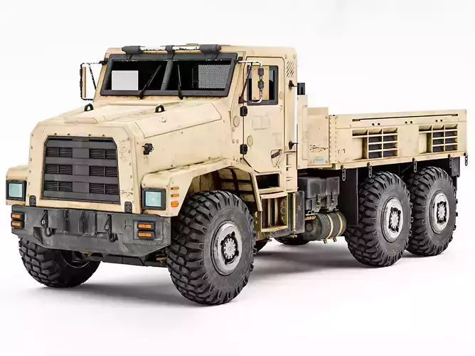 Military Cargo Truck - Oshkosh MTVR