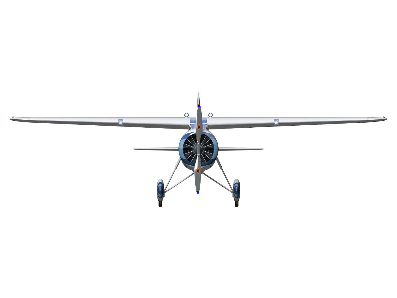 LOCKHEED VEGA 5B 3D model_10