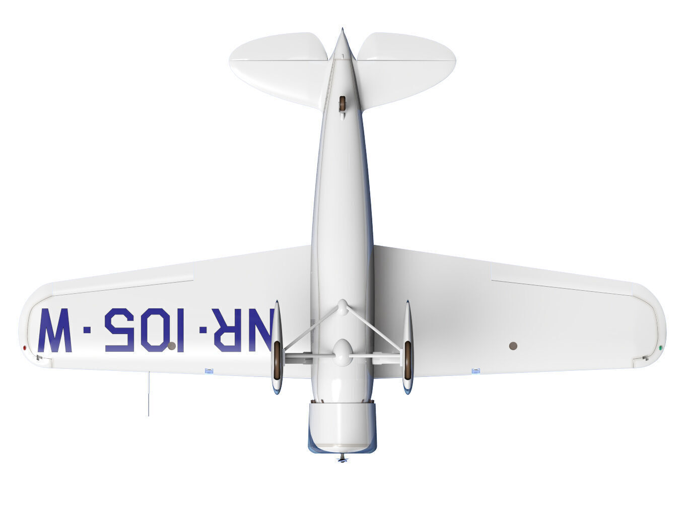 LOCKHEED VEGA 5B 3D model_12