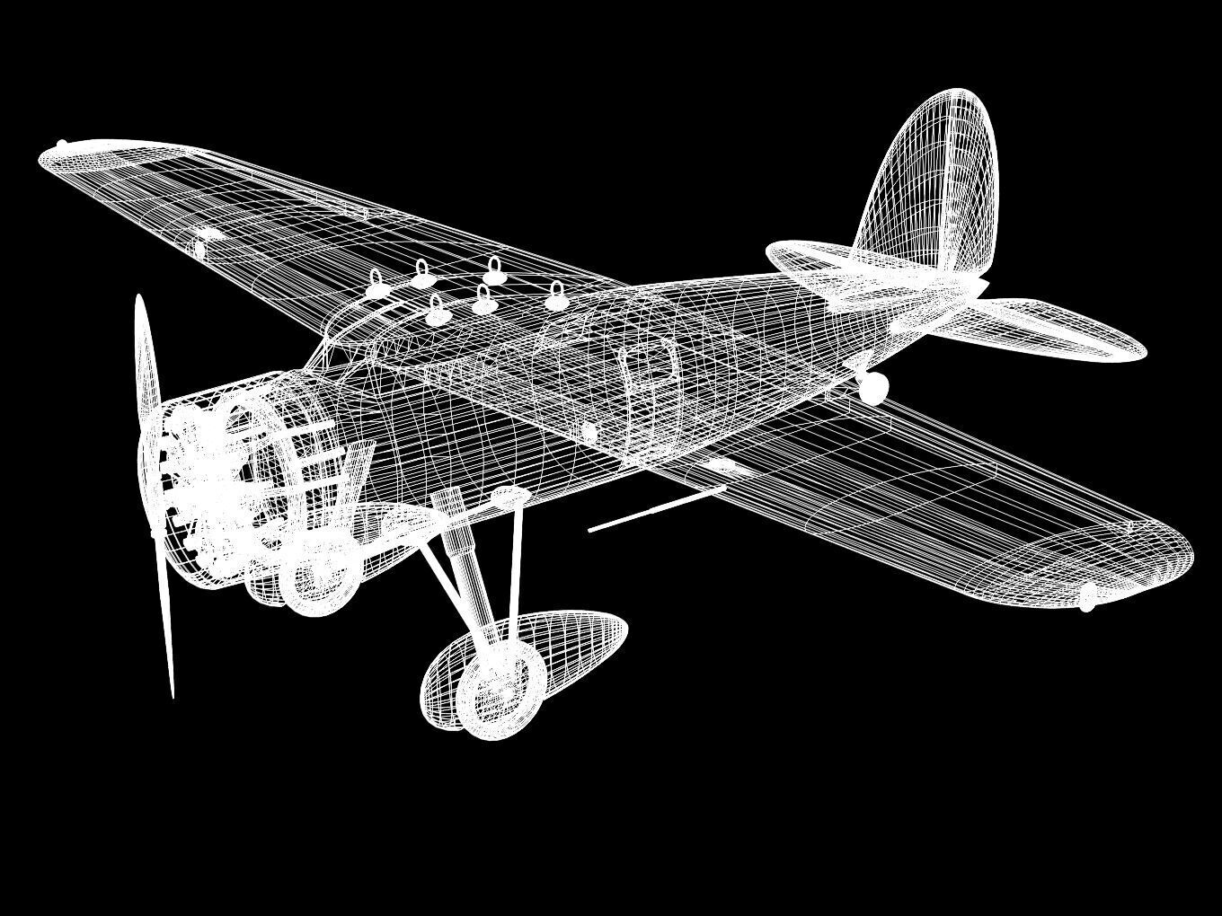 LOCKHEED VEGA 5B 3D model_13