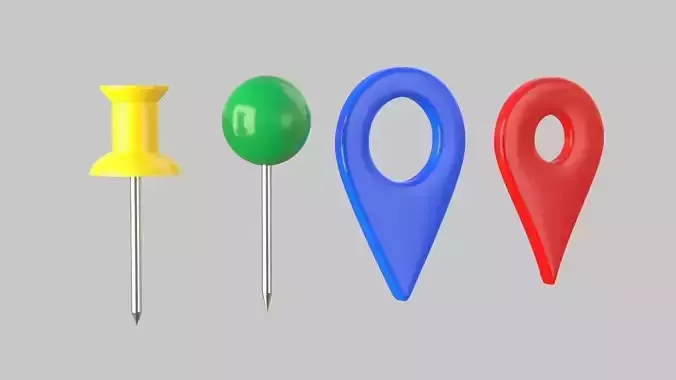 navigation symbols in multi colors