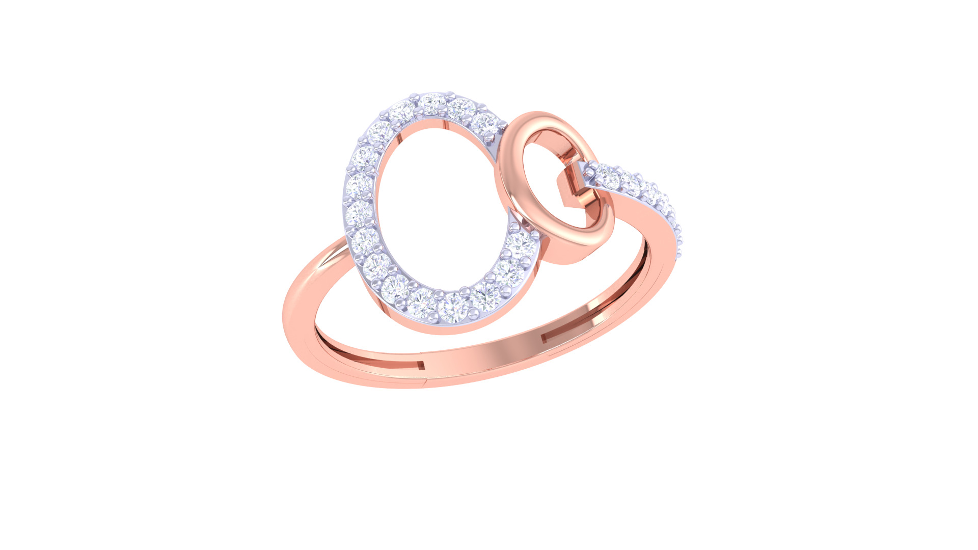 Women Ring MTL 3dm STL OBJ FBX Details 3D print model_1