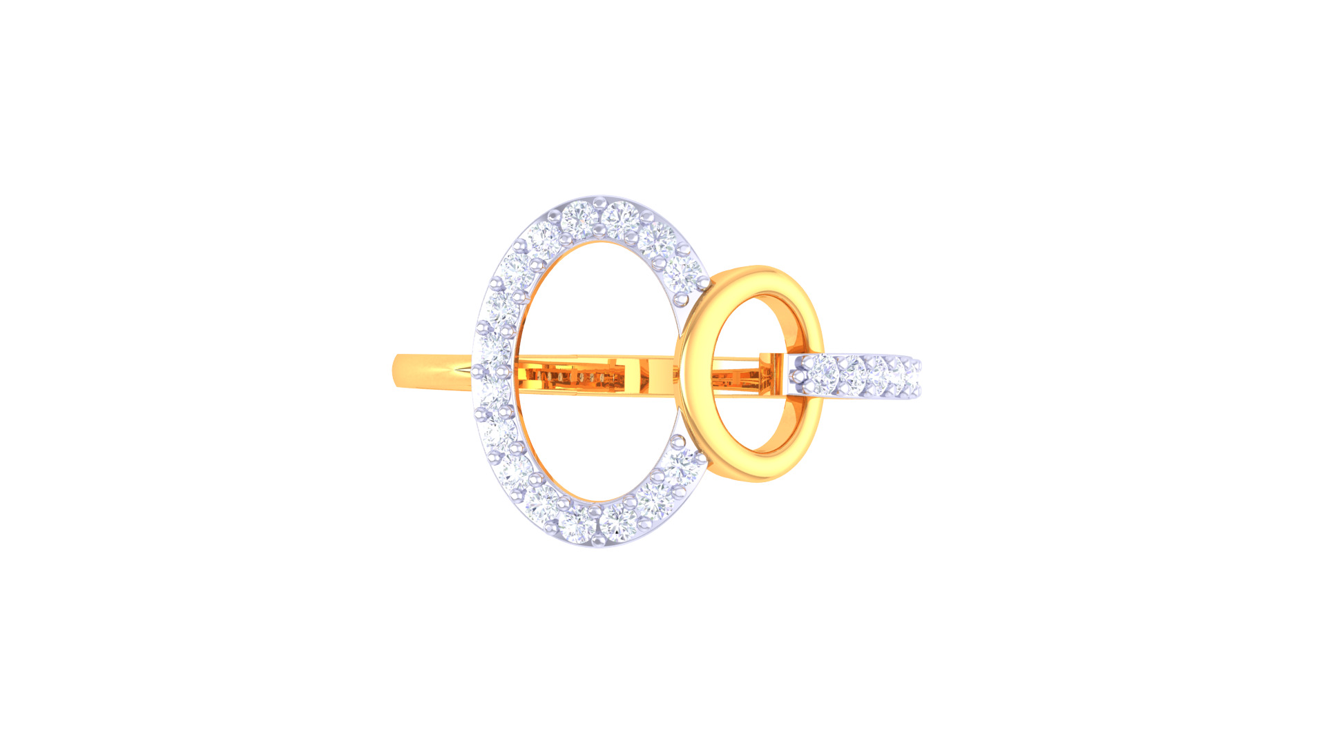 Women Ring MTL 3dm STL OBJ FBX Details 3D print model_3