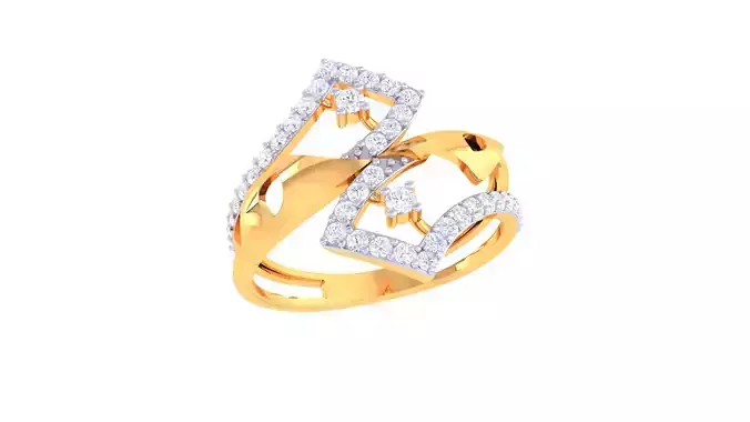  Women Ring MTL 3dm STL OBJ FBX Details