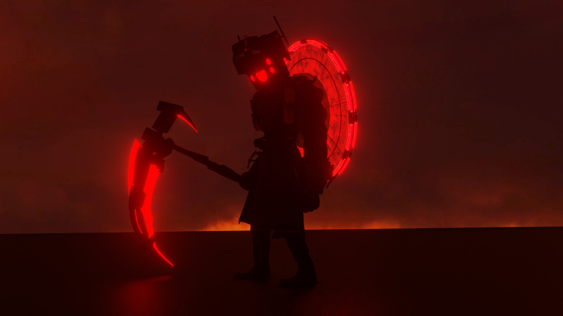 Skibidi Toilet Executioner Low-poly 3D model_5