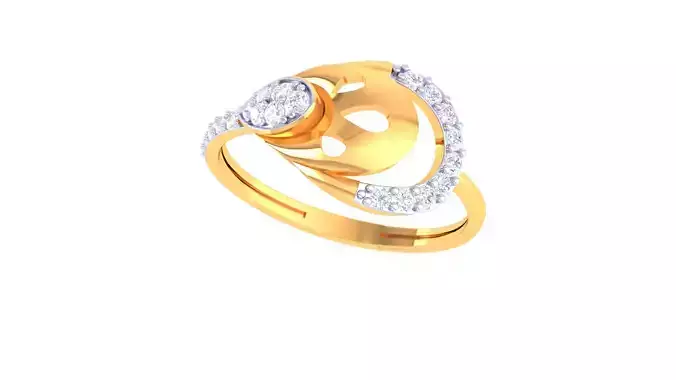  Women Ring MTL 3dm STL OBJ FBX Details