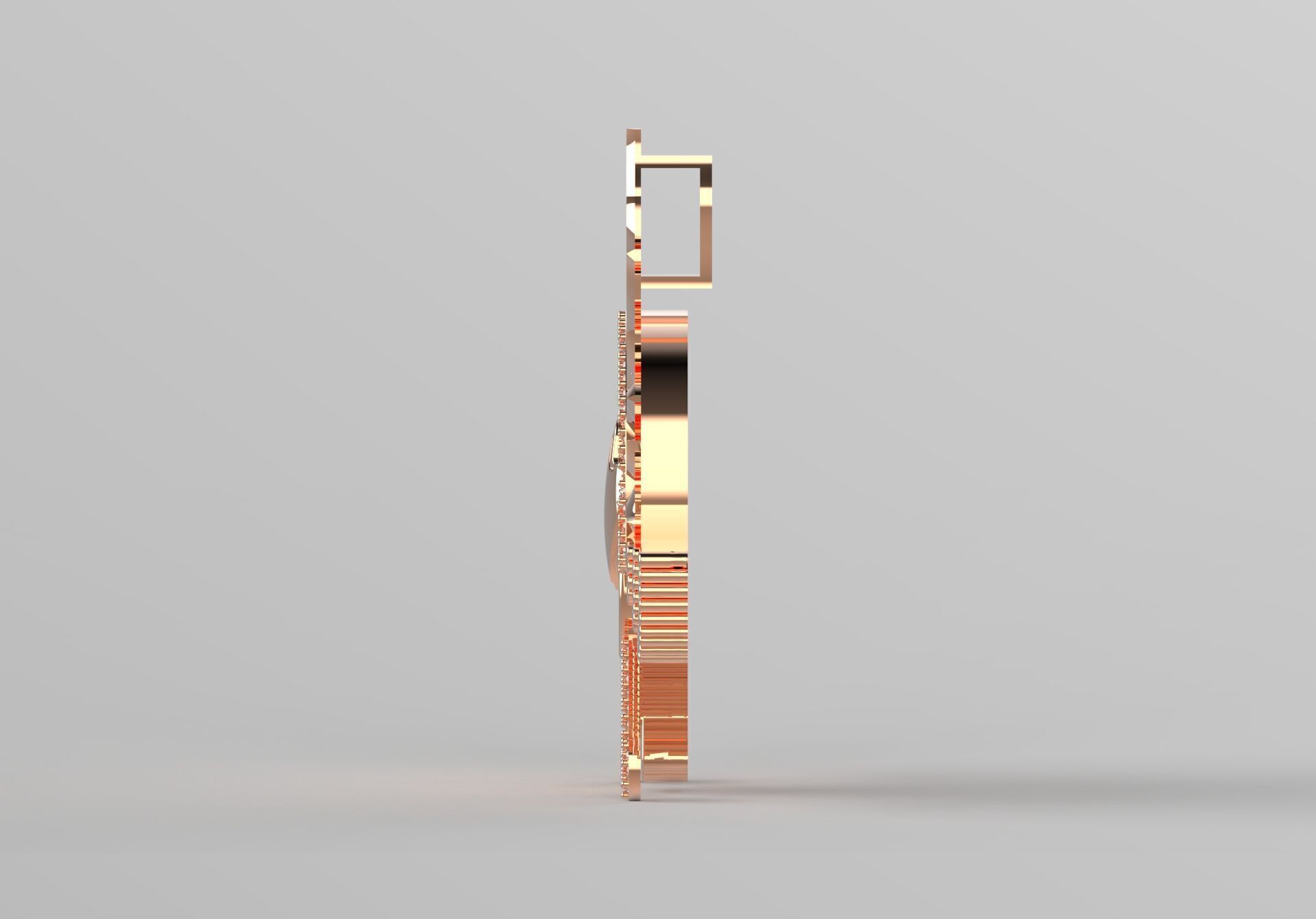 farvahar gold pendant jp0182 3D print model_14