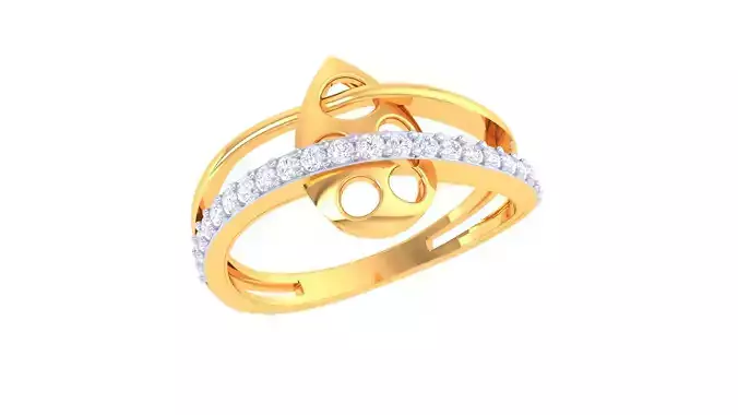  Women Ring MTL 3dm STL OBJ FBX Details