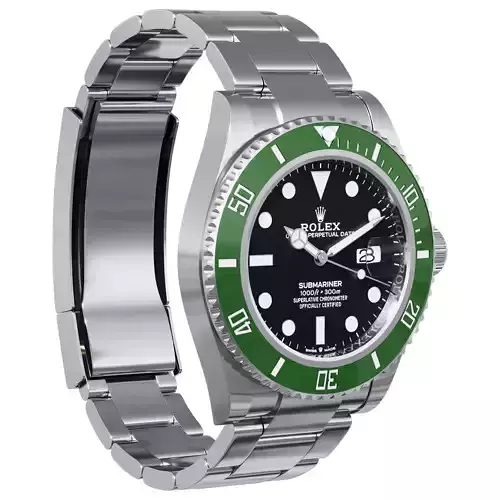 Rolex Submariner Date green