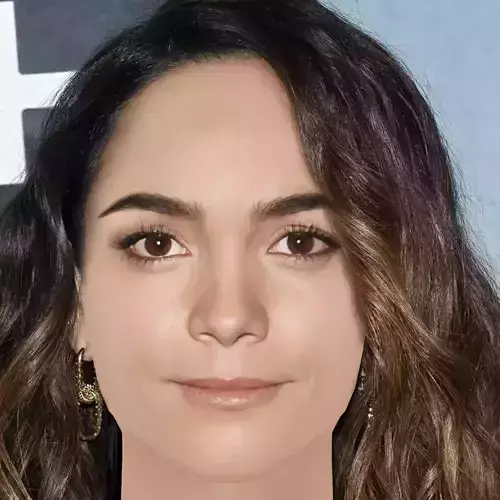 Alice Braga Head - No Hair - Low poly head for game Low-poly 3D model