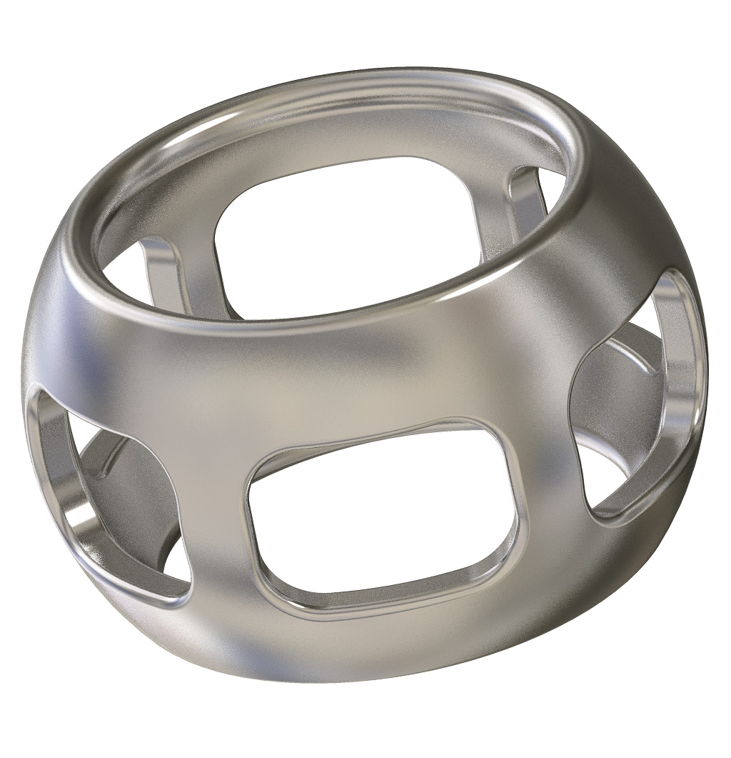 Automotive CV Joint Cage 3D print model_1