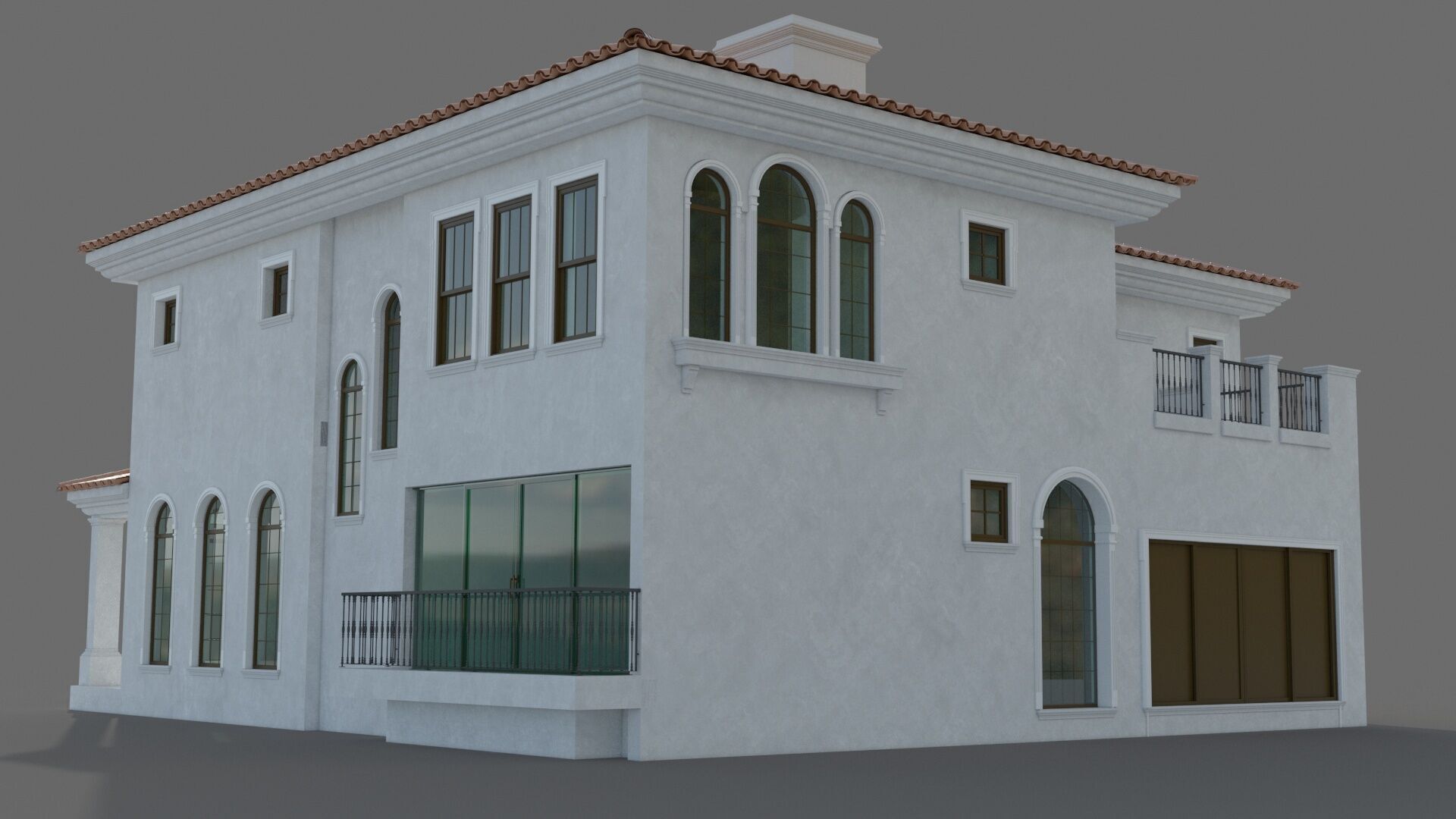 Chalet 3D model_7