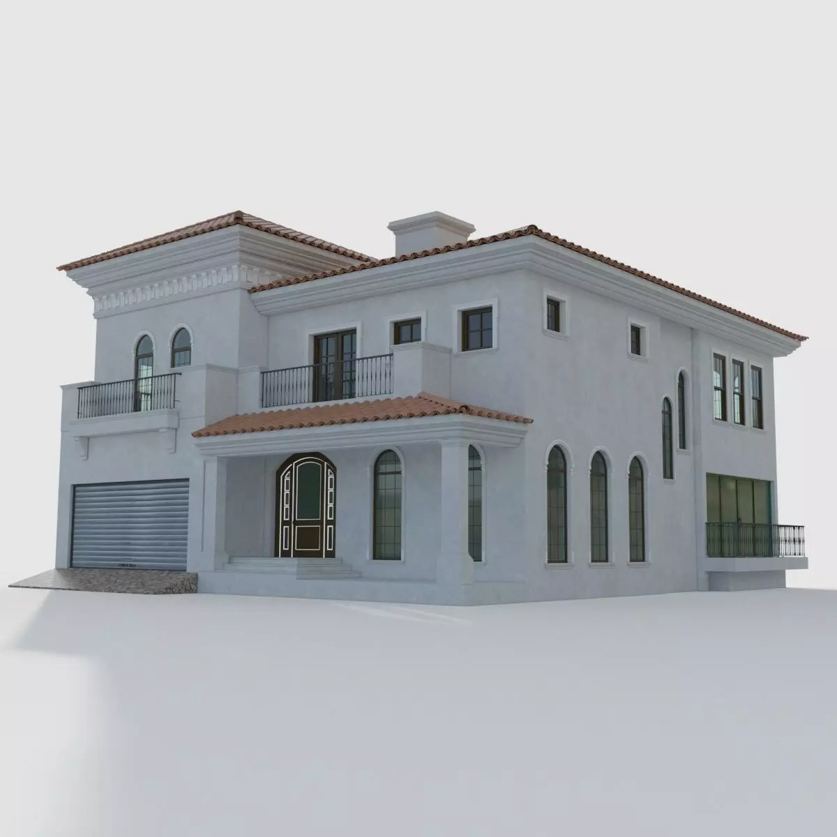 Chalet 3D model_0