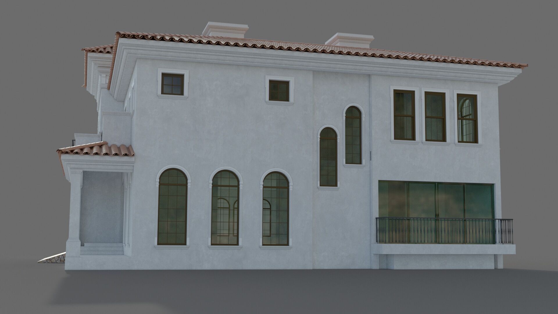 Chalet 3D model_5