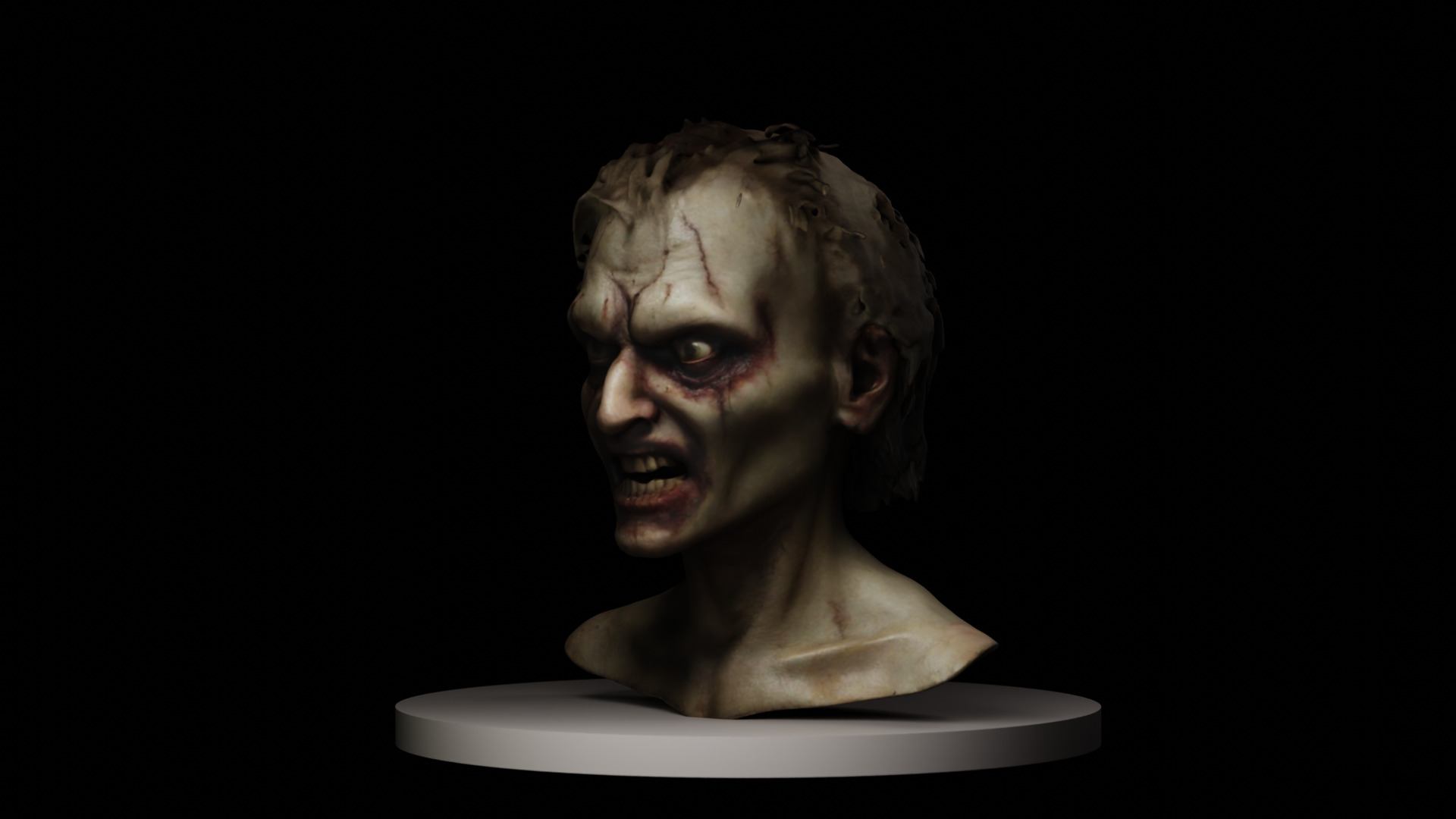 Scary Men Photoscan 3D Model Free 3D model_5