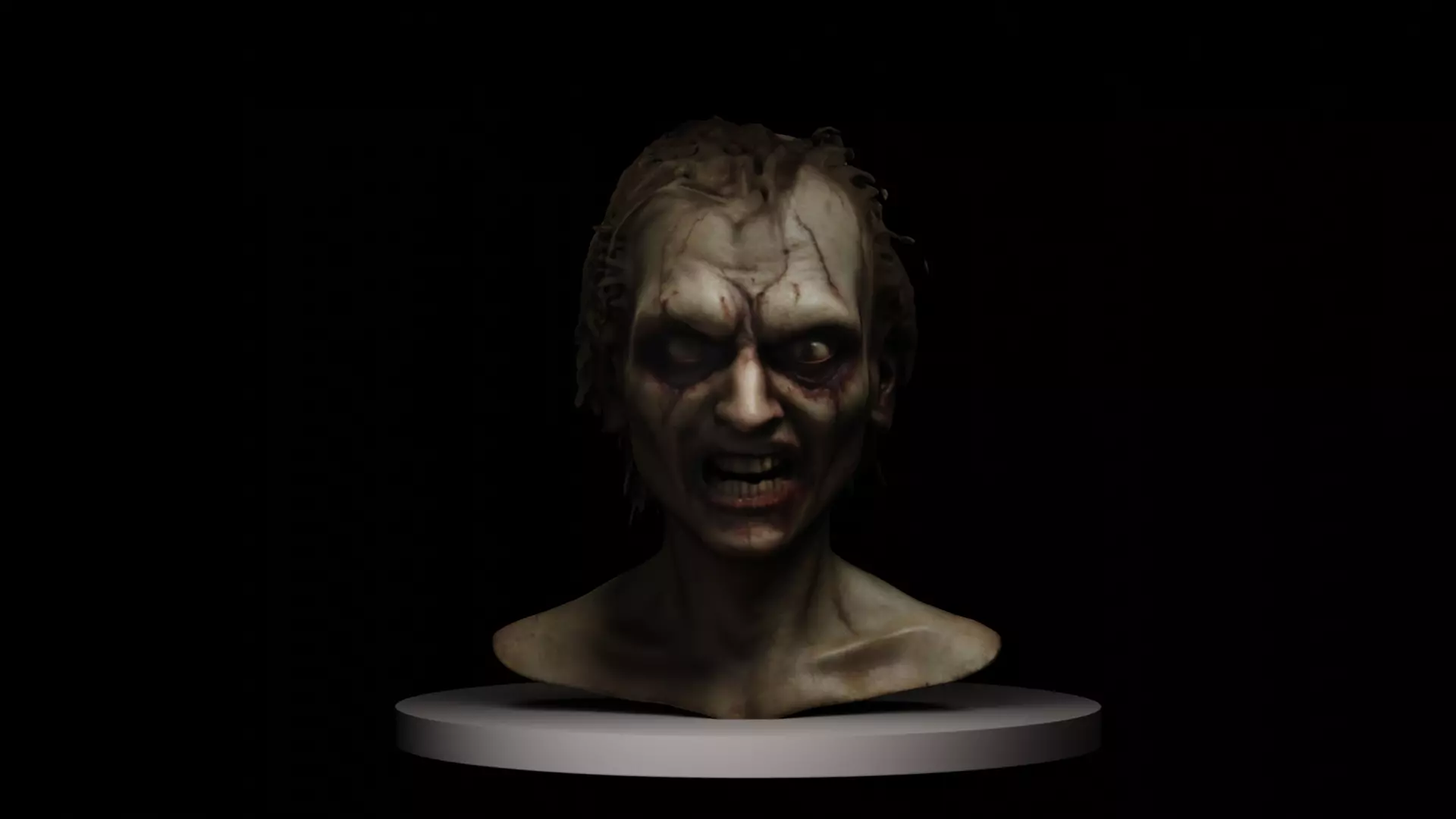 Scary Men Photoscan 3D Model Free 3D model_0