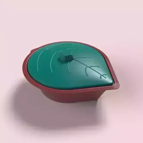 Leaf Shaped Box 3D print model
