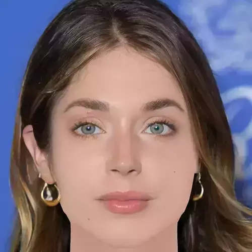 Alice Isaaz Head - No Hair - Low poly head for game