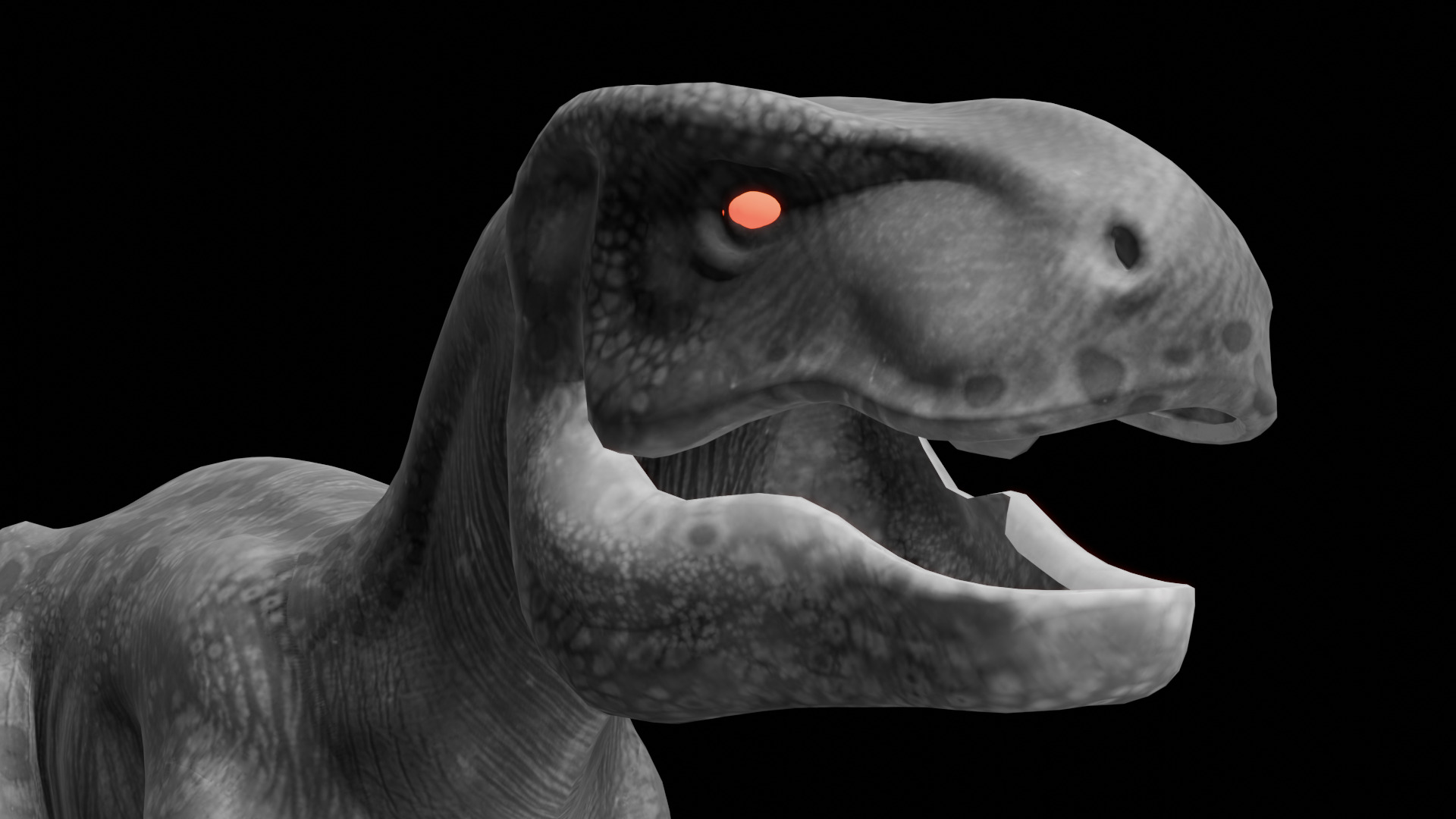 Realistic Game-Ready T-Rex Dinosaur 3D Model High Detail 3D print model_8