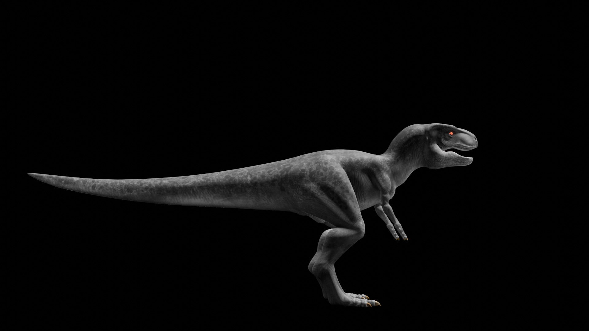 Realistic Game-Ready T-Rex Dinosaur 3D Model High Detail 3D print model_4