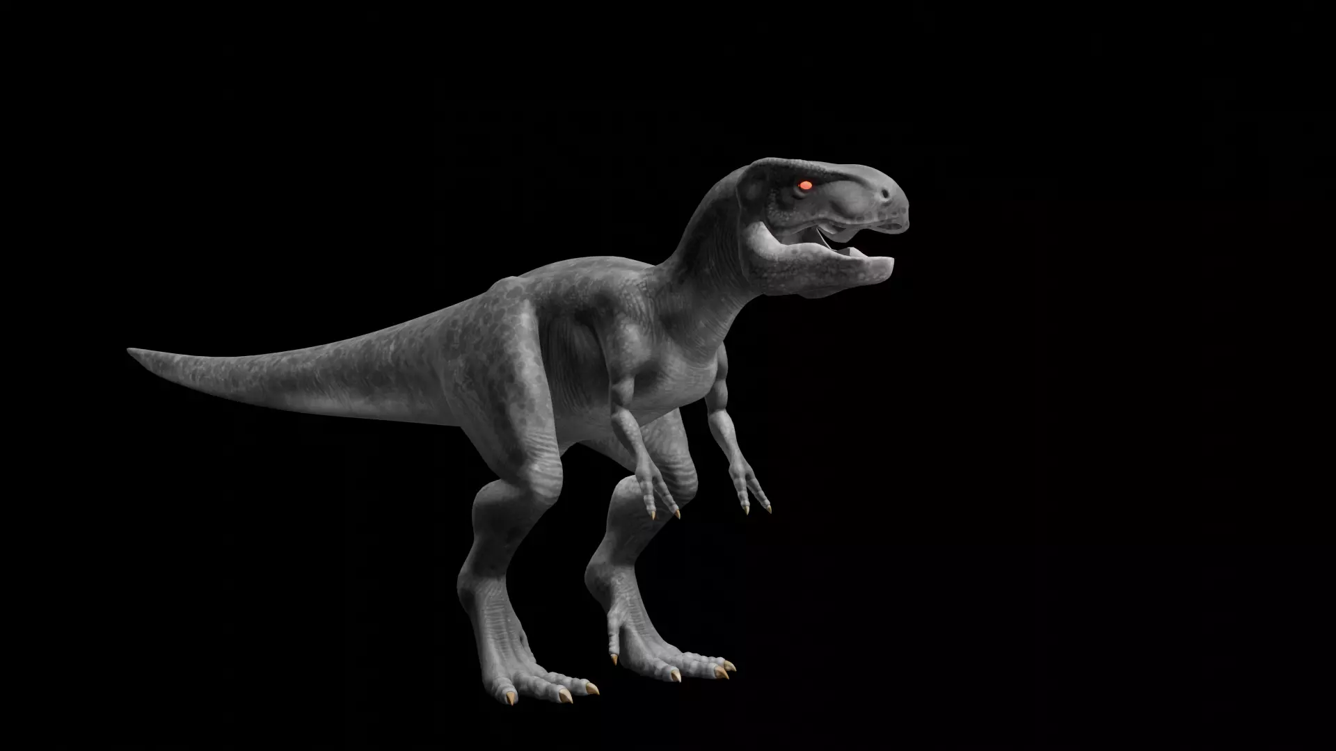 Realistic Game-Ready T-Rex Dinosaur 3D Model High Detail 3D print model_0