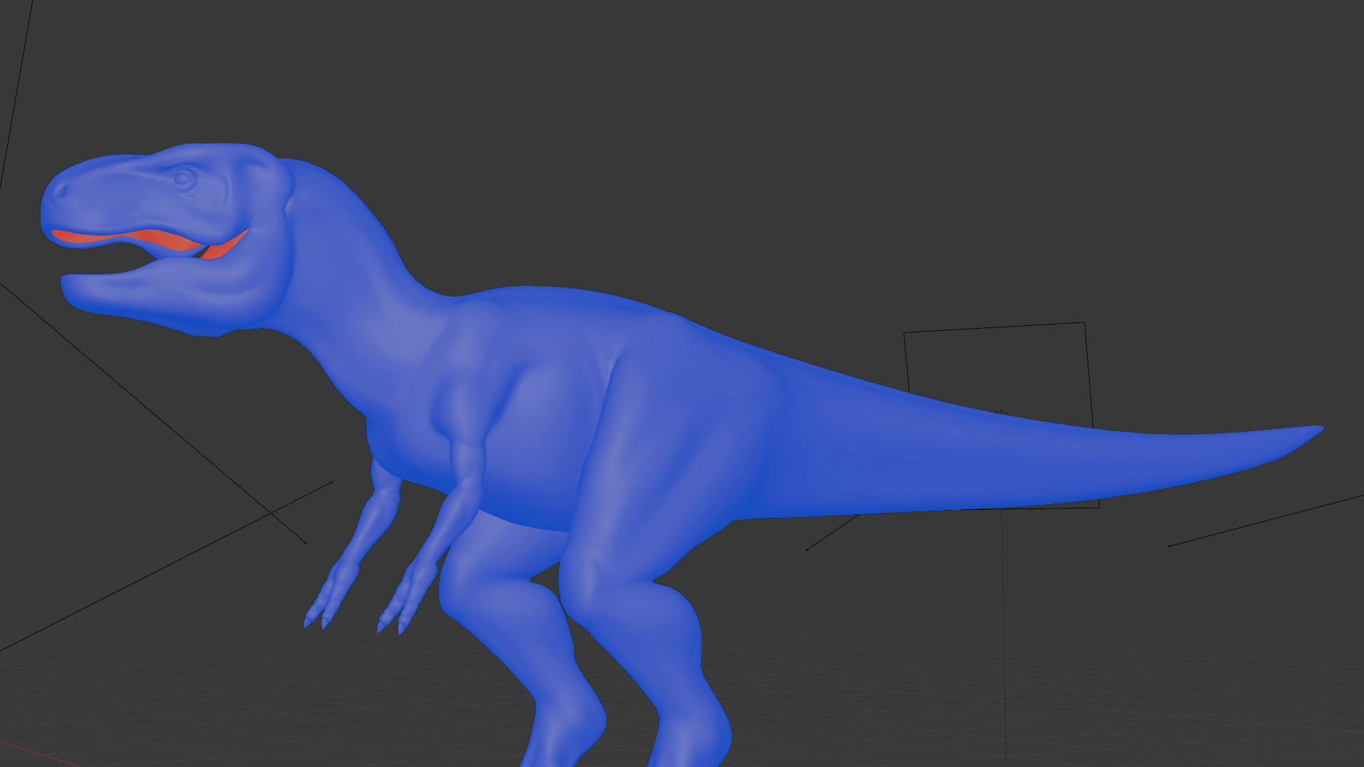 Realistic Game-Ready T-Rex Dinosaur 3D Model High Detail 3D print model_11