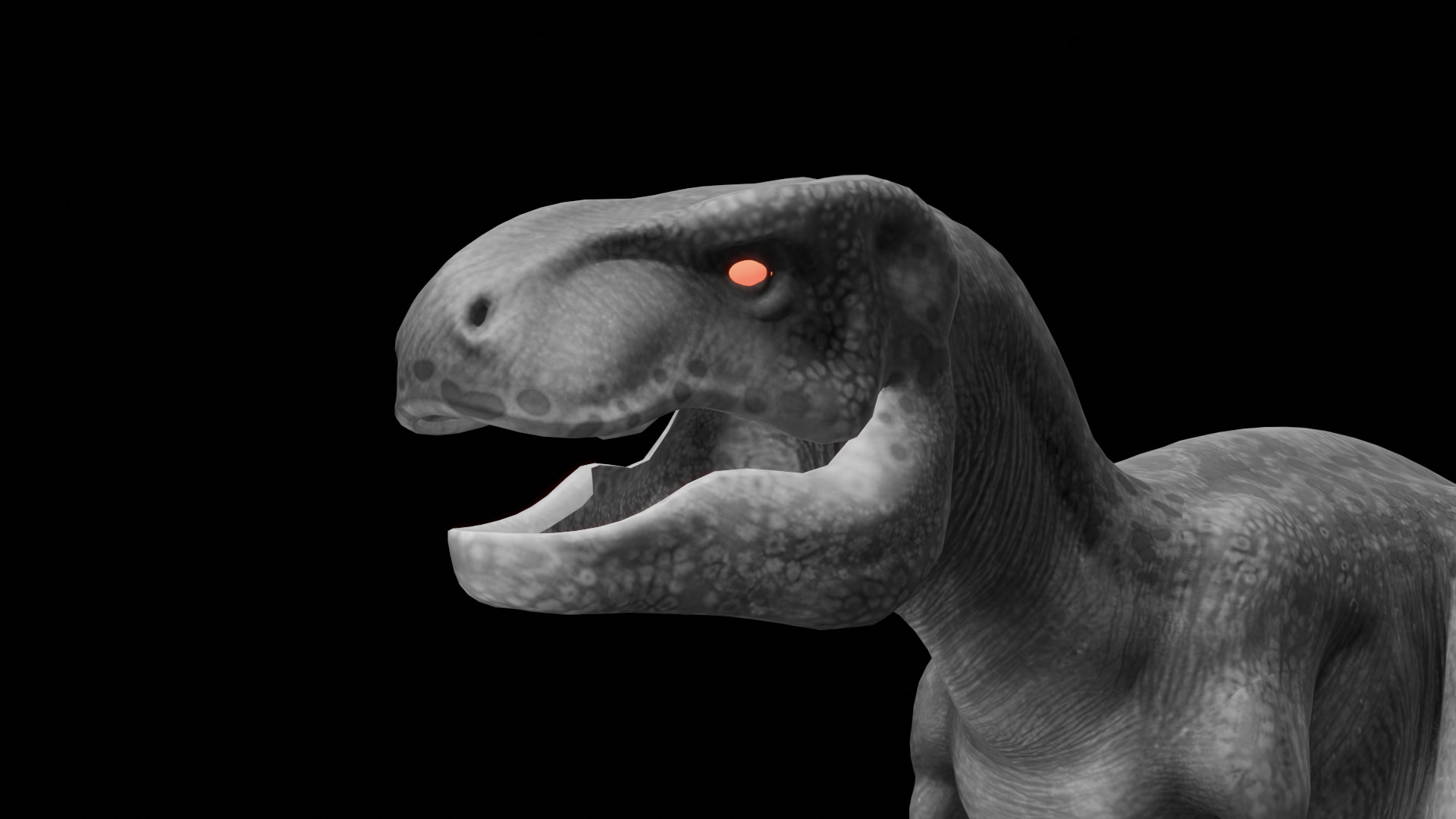 Realistic Game-Ready T-Rex Dinosaur 3D Model High Detail 3D print model_7