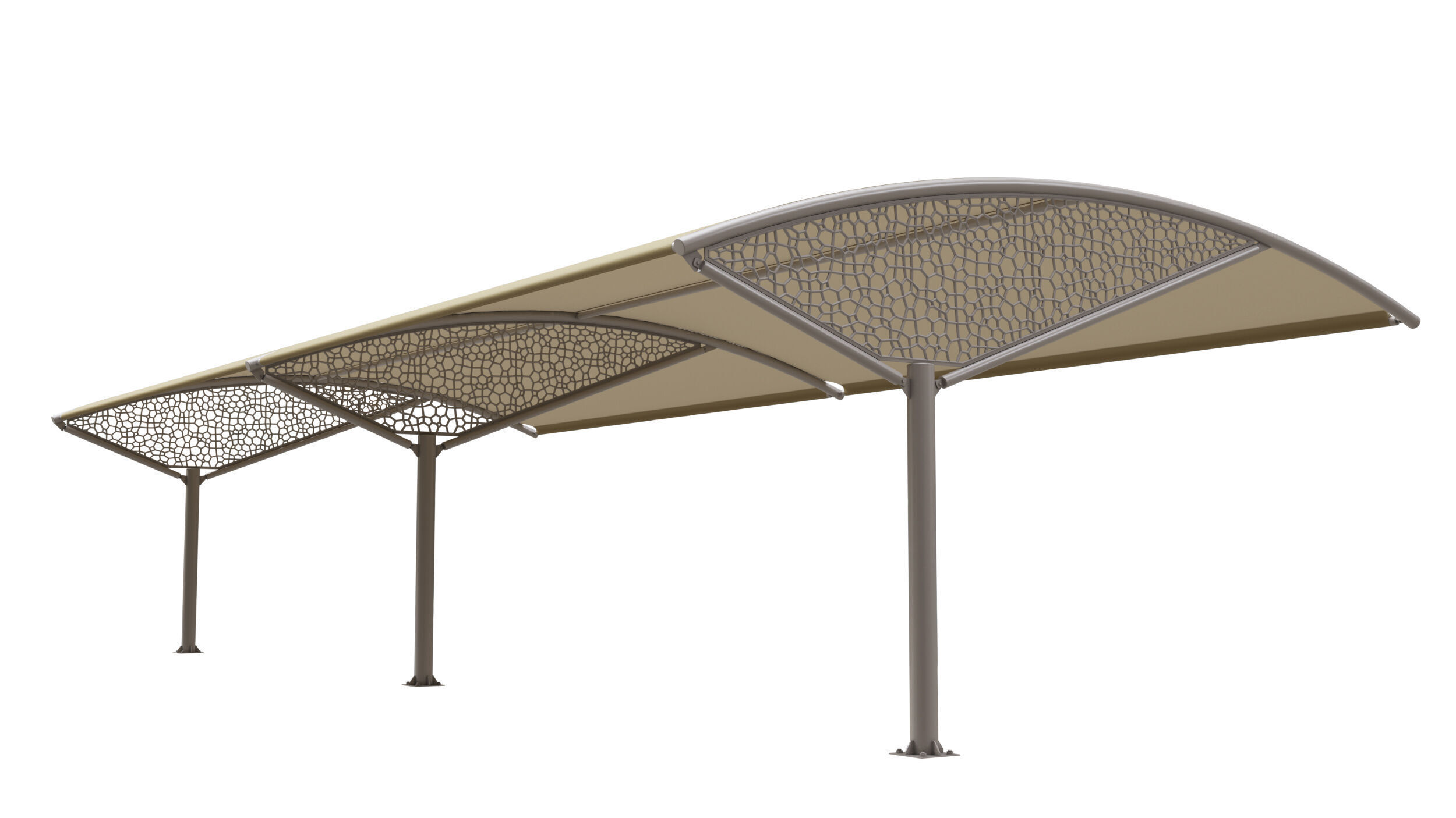 Parking Sunshade 3D model_1