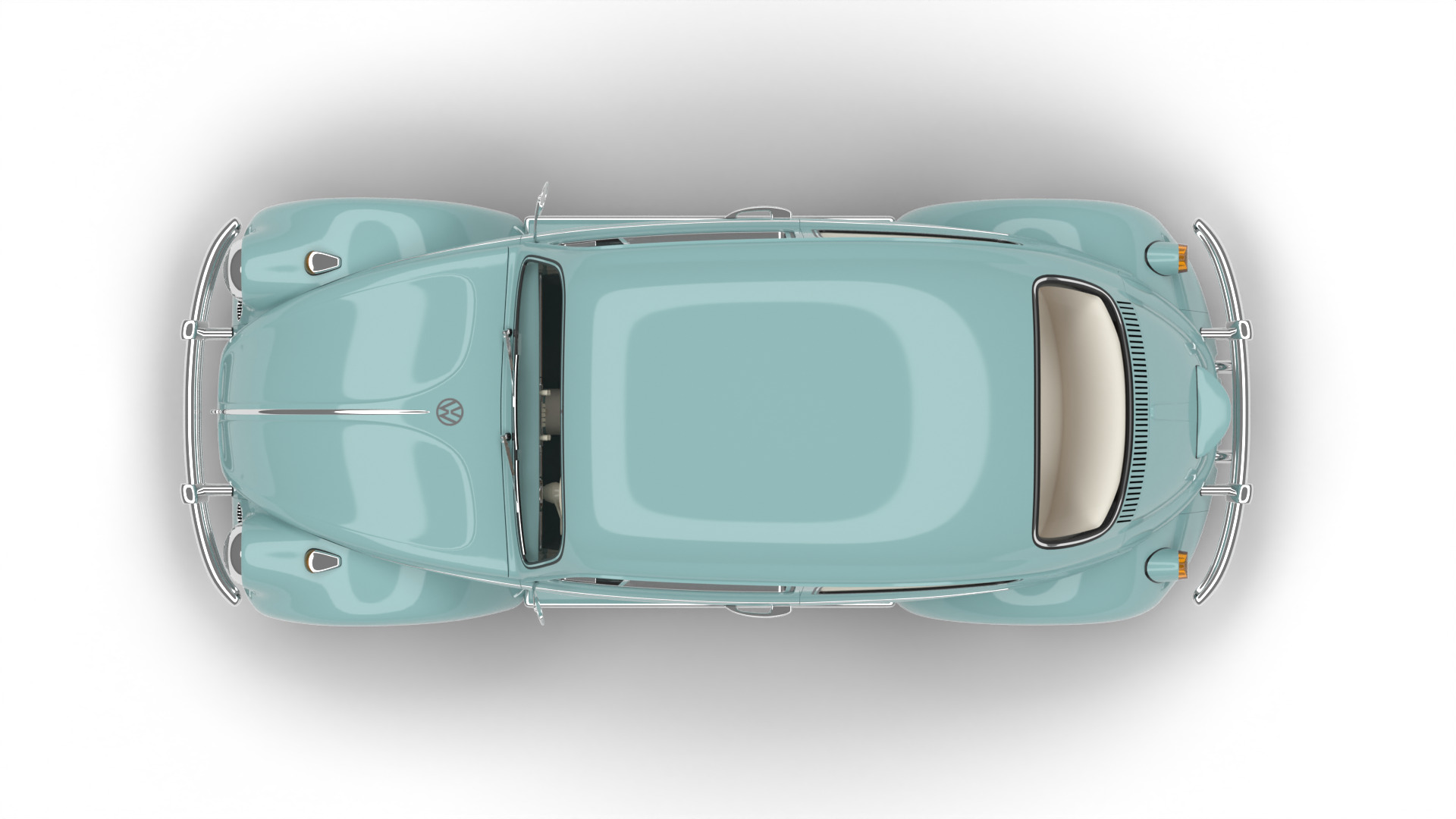 Volkswagen Beetle Type 1 1200 1965 3d model 3D model_15