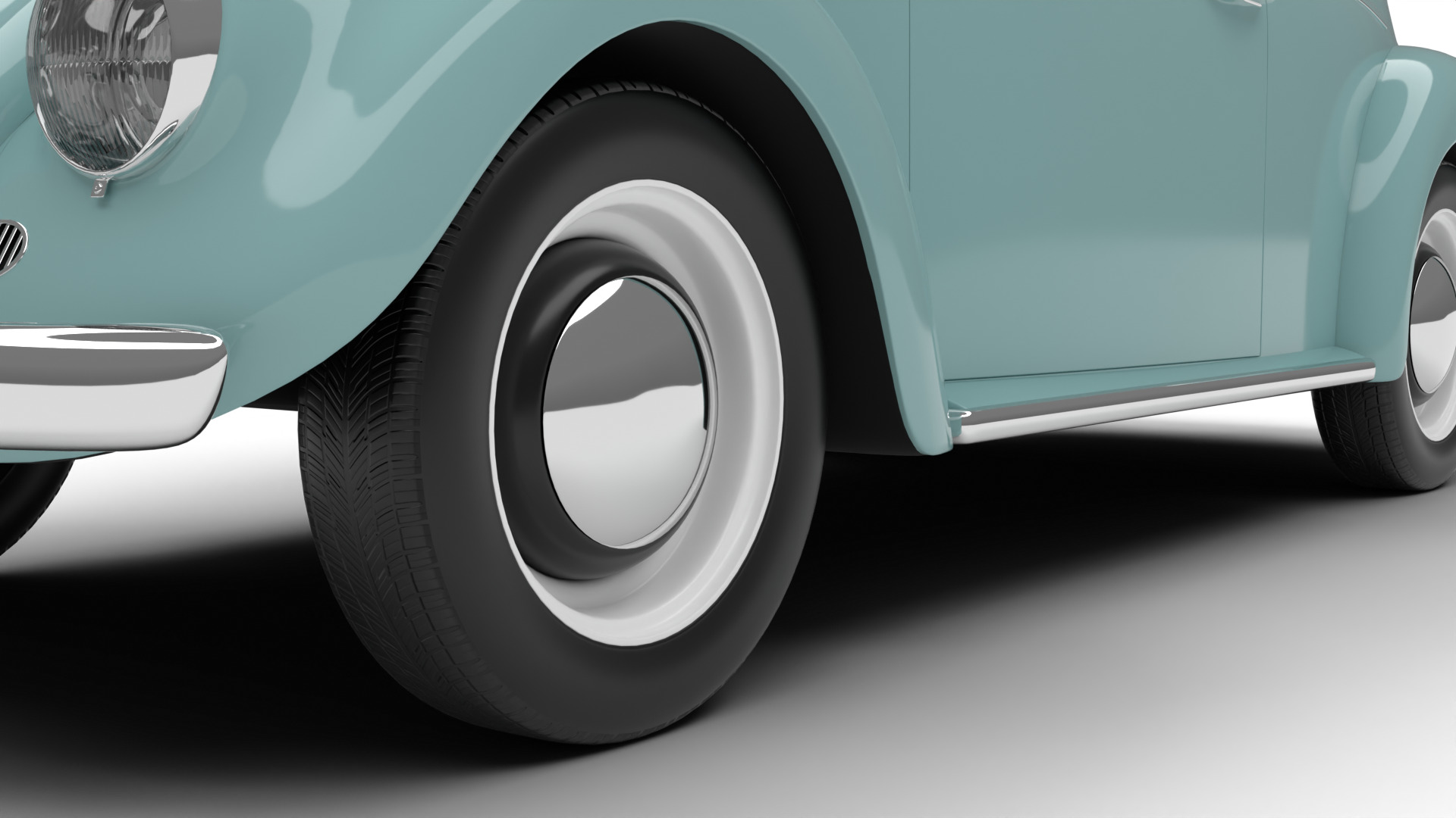 Volkswagen Beetle Type 1 1200 1965 3d model 3D model_6