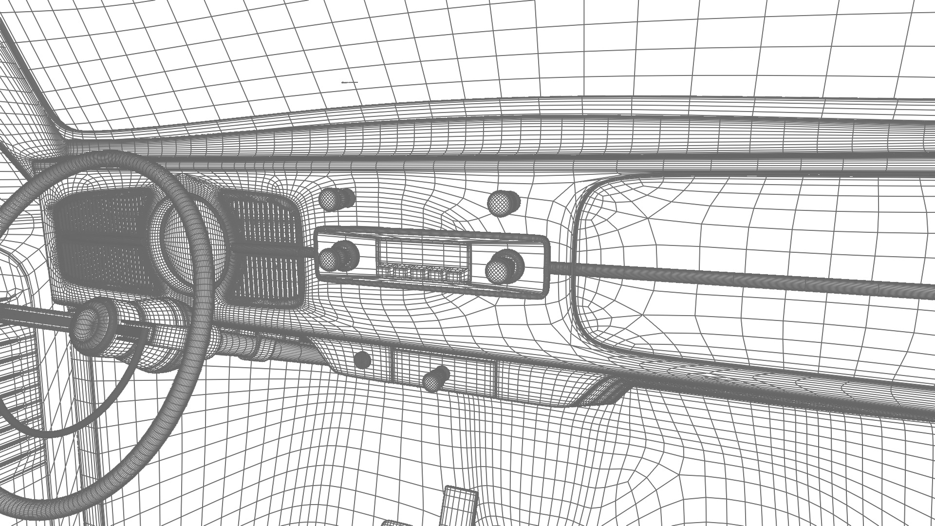 Volkswagen Beetle Type 1 1200 1965 3d model 3D model_50