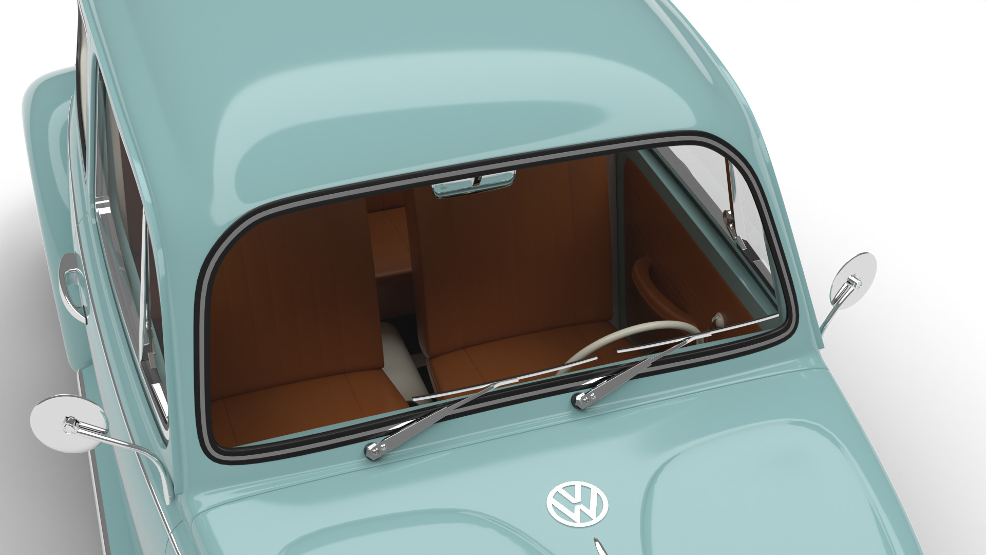 Volkswagen Beetle Type 1 1200 1965 3d model 3D model_7