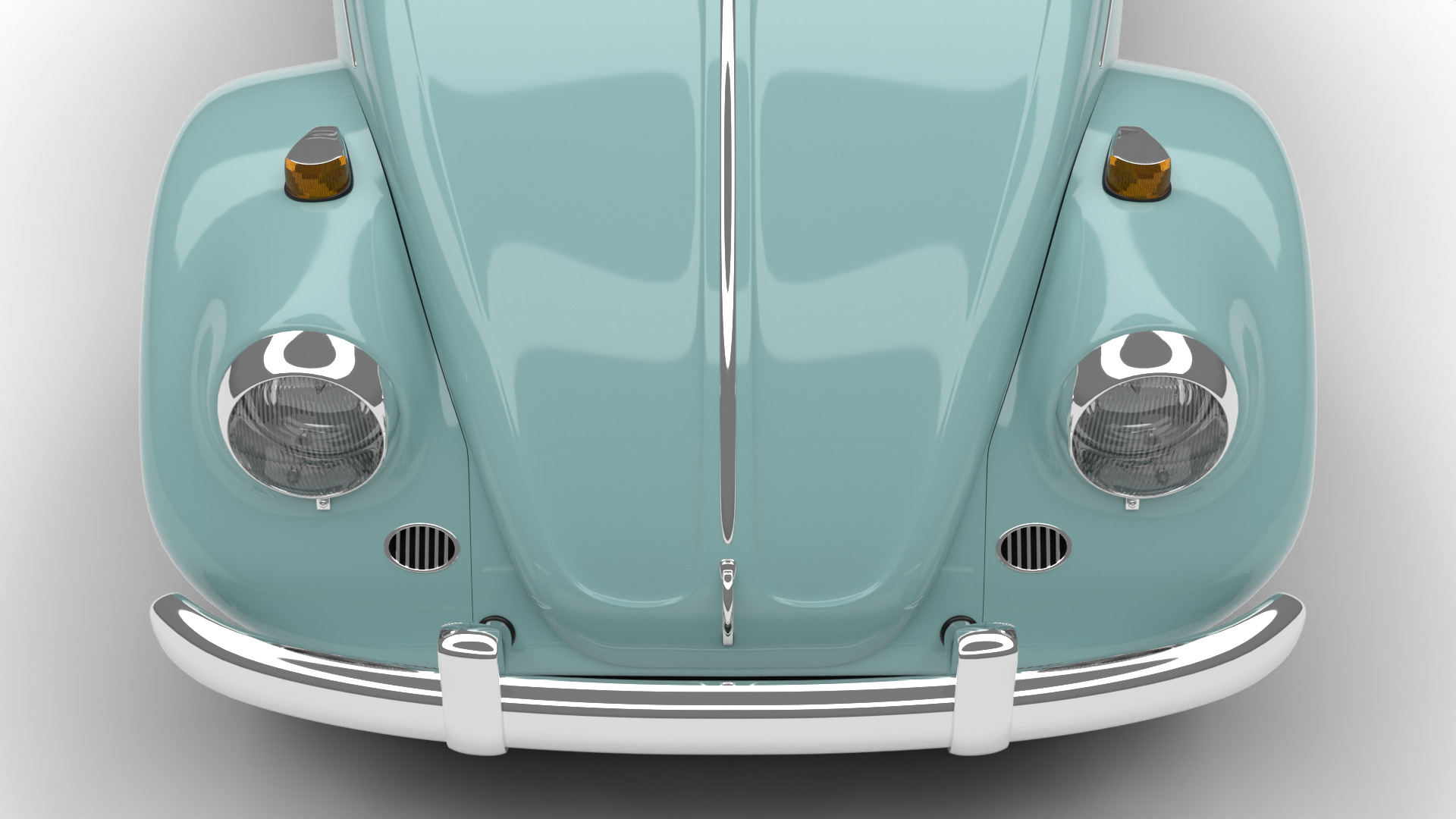Volkswagen Beetle Type 1 1200 1965 3d model 3D model_19