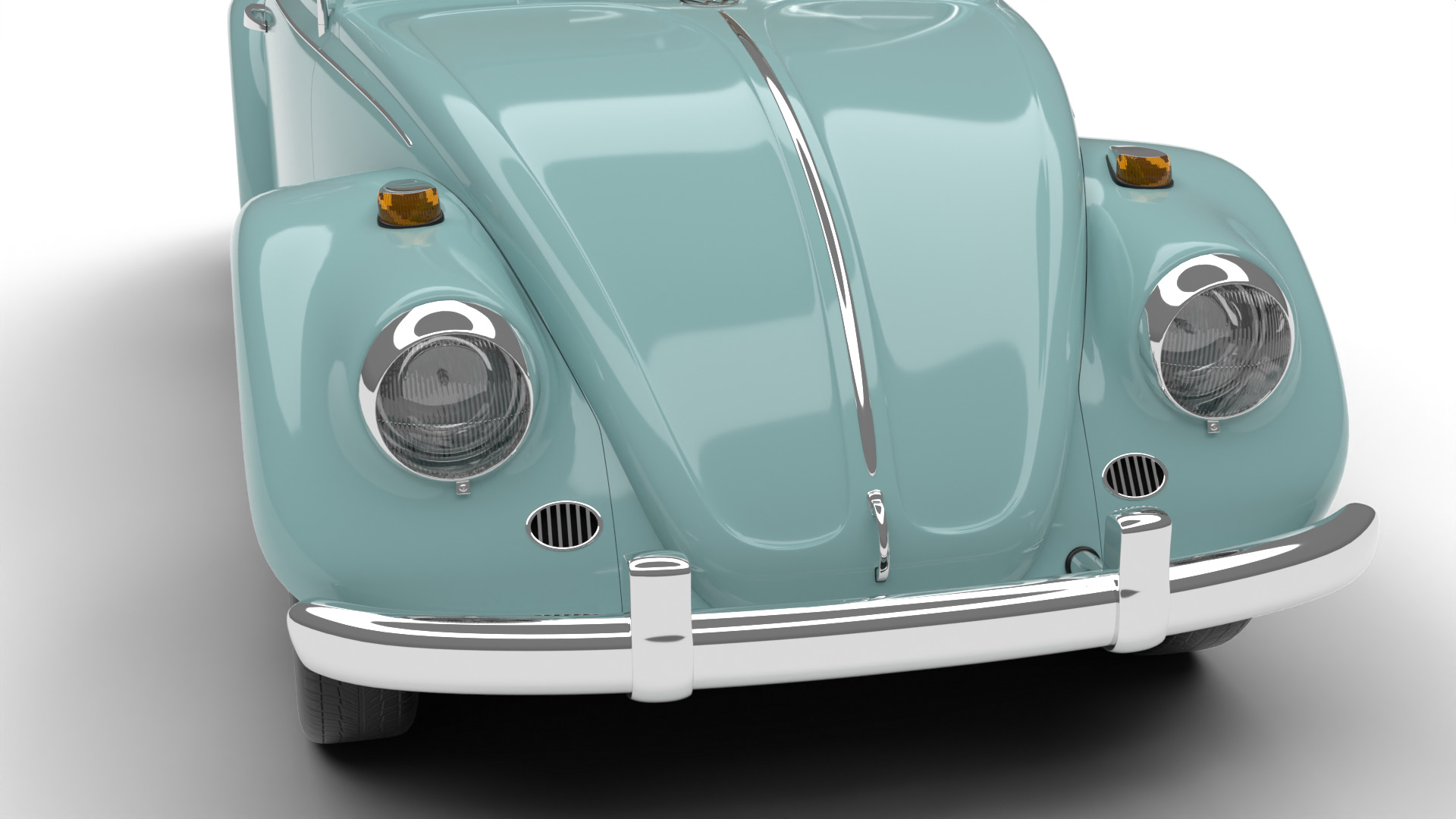 Volkswagen Beetle Type 1 1200 1965 3d model 3D model_8