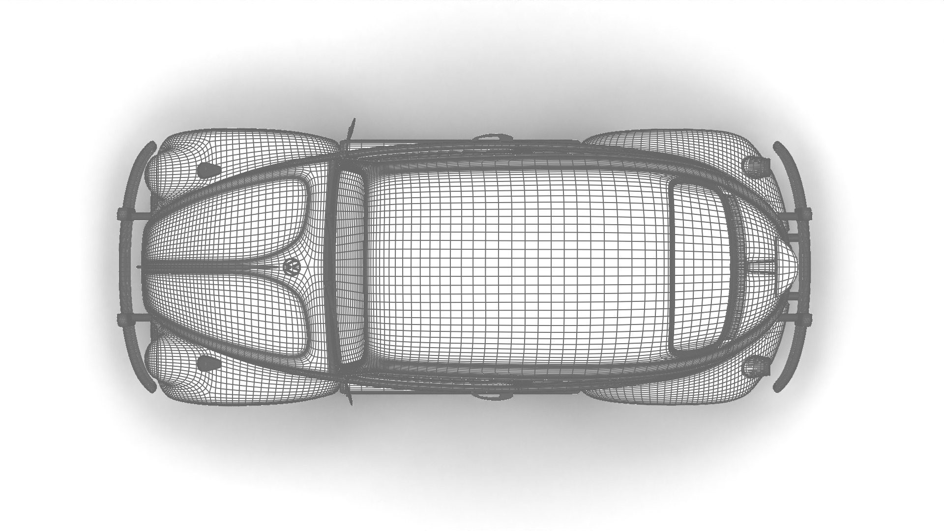 Volkswagen Beetle Type 1 1200 1965 3d model 3D model_40