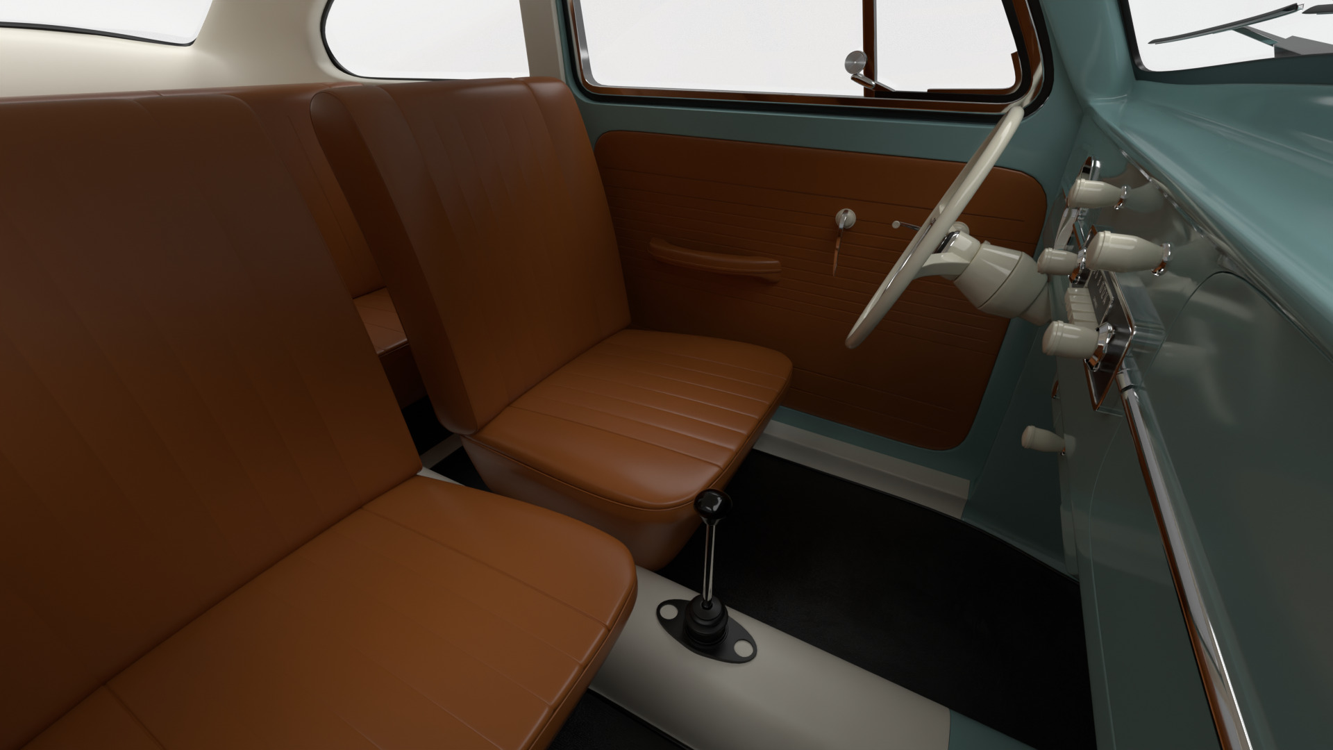 Volkswagen Beetle Type 1 1200 1965 3d model 3D model_26