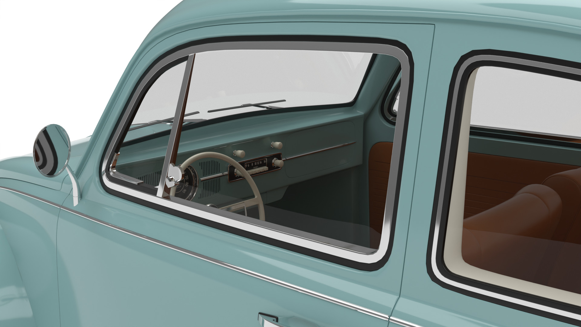 Volkswagen Beetle Type 1 1200 1965 3d model 3D model_20