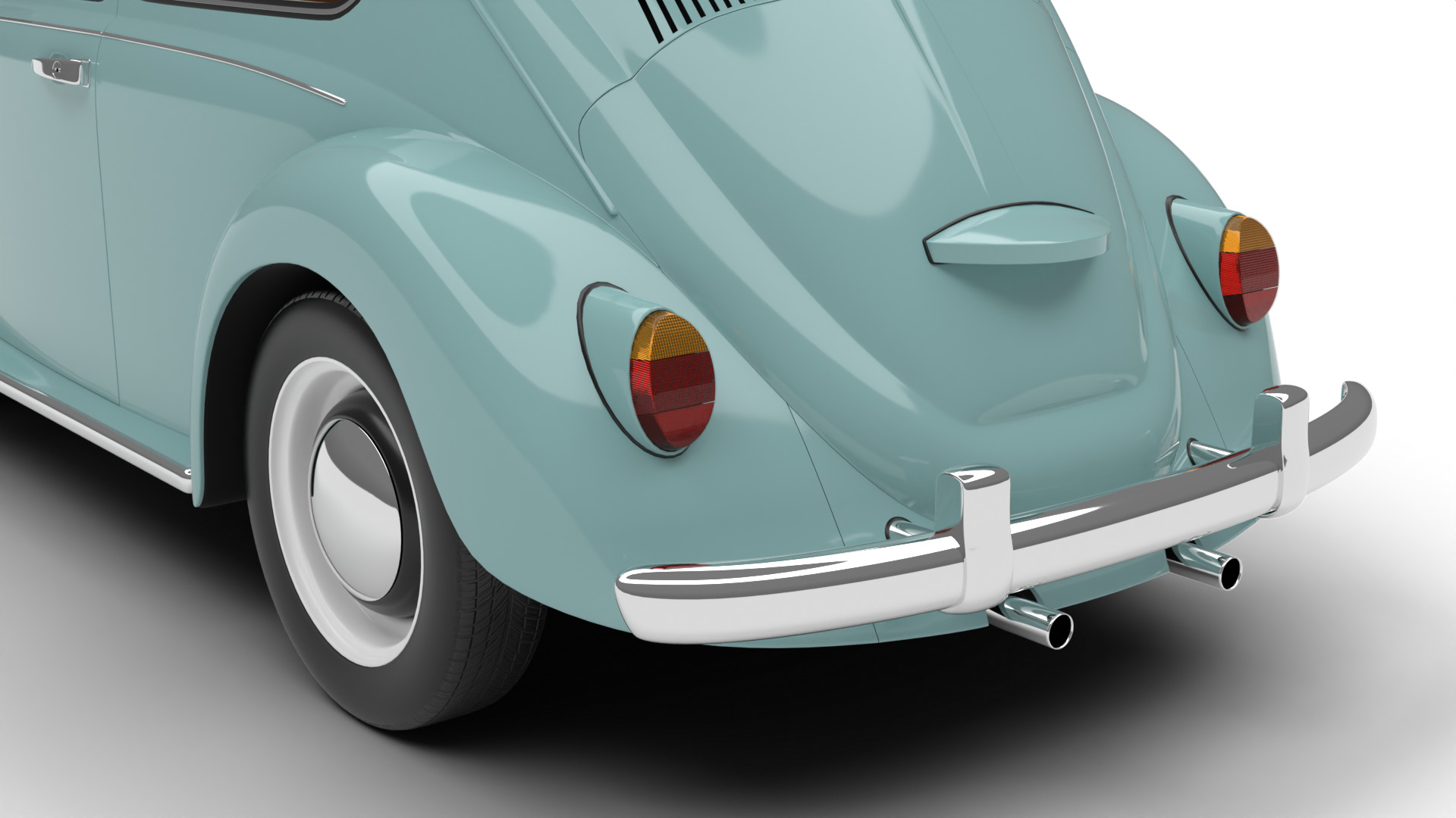Volkswagen Beetle Type 1 1200 1965 3d model 3D model_5